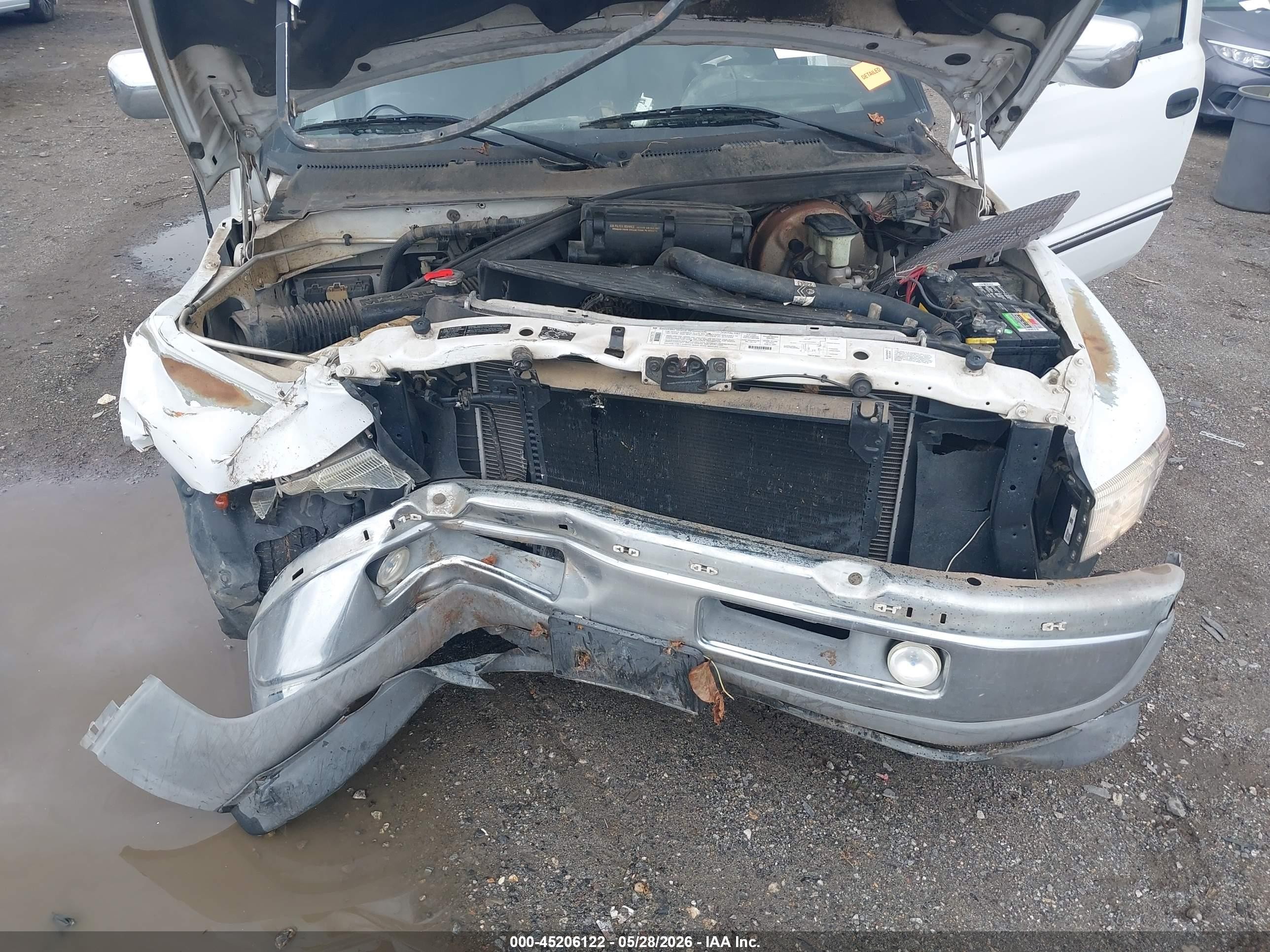1997 Dodge Ram 1500 Lt White vin: 1B7HC16Z6VS108091
