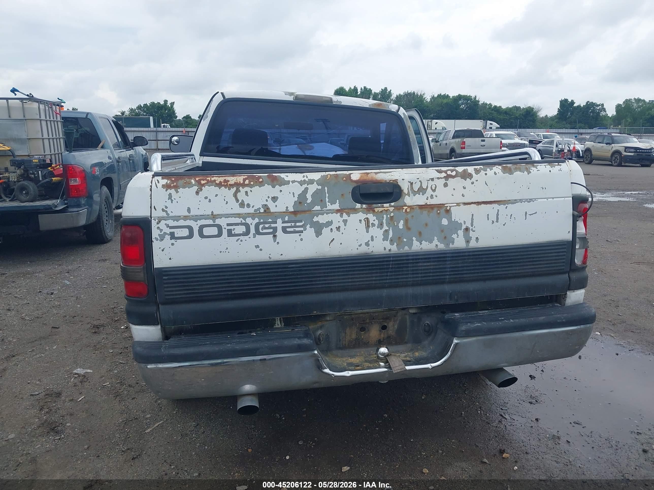1997 Dodge Ram 1500 Lt White vin: 1B7HC16Z6VS108091