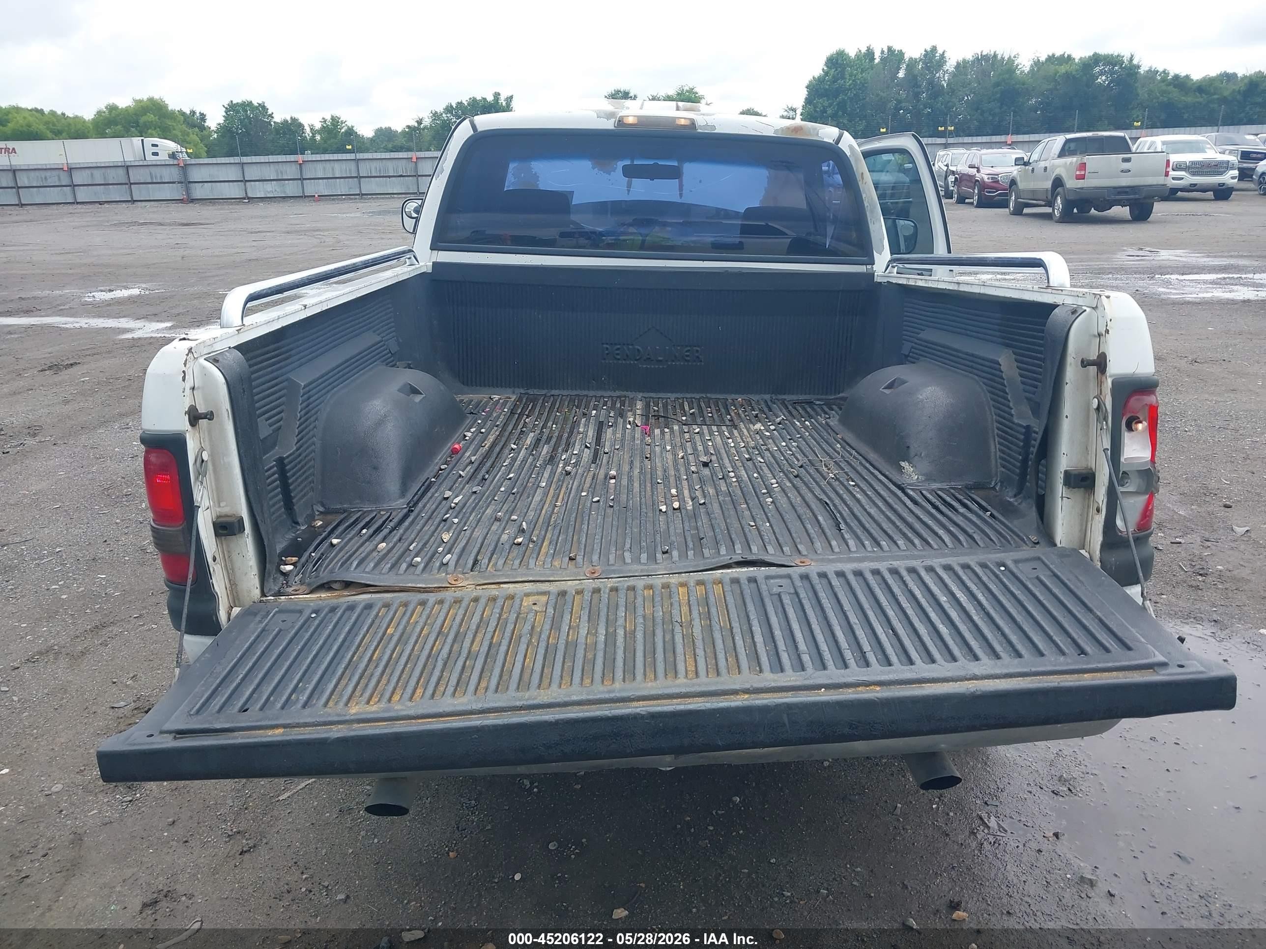 1997 Dodge Ram 1500 Lt White vin: 1B7HC16Z6VS108091