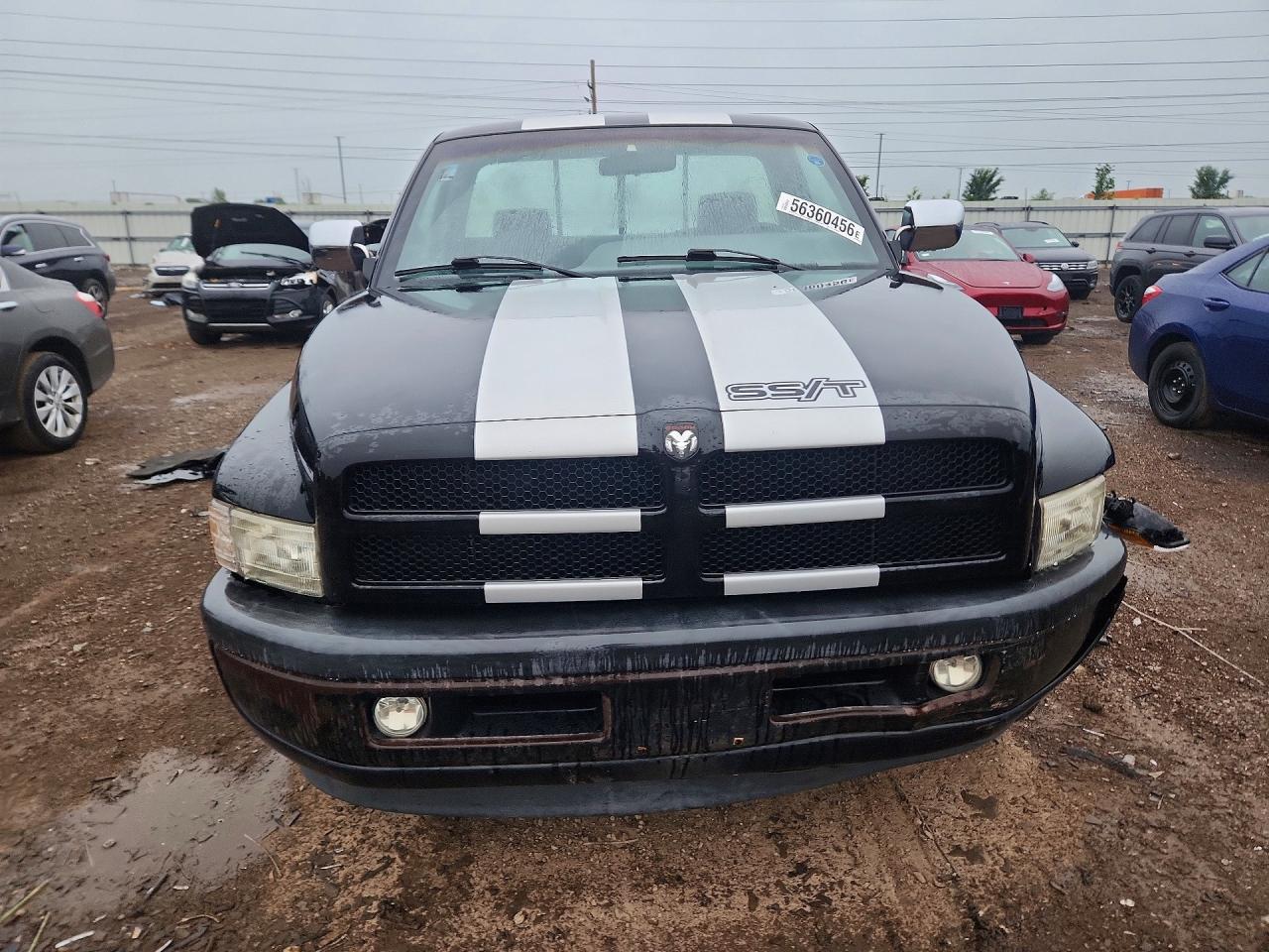 1997 Dodge Ram 1500 Black vin: 1B7HC16Z6VS301650