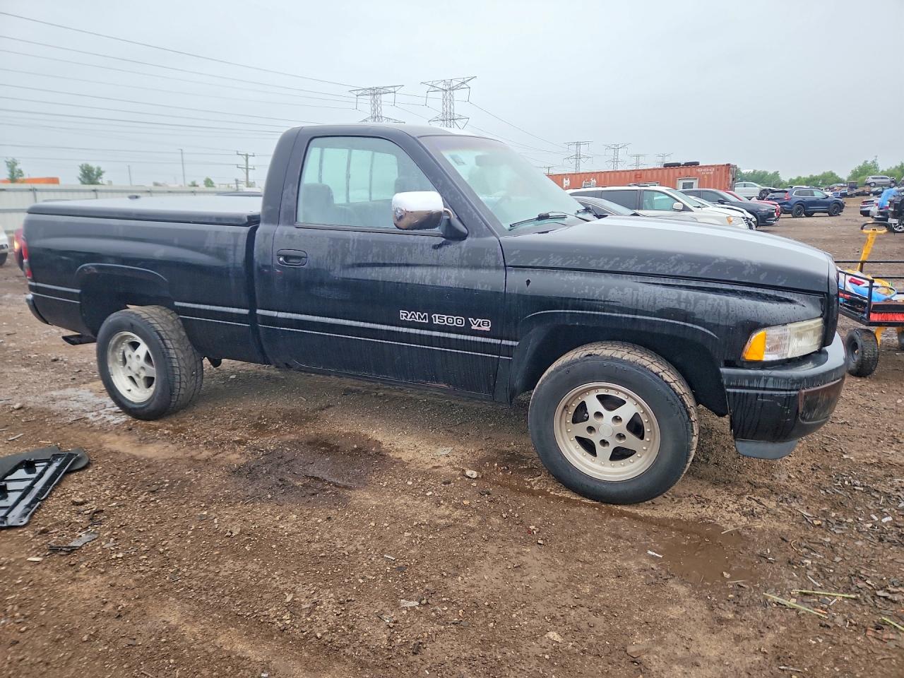 1997 Dodge Ram 1500 Black vin: 1B7HC16Z6VS301650