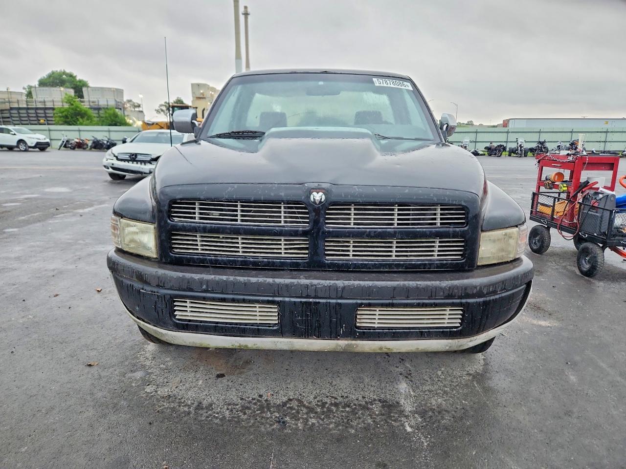 1997 Dodge Ram 1500 Black vin: 1B7HC16Z8VS311242