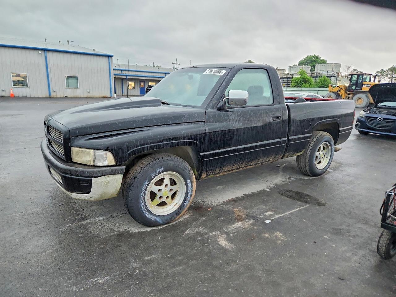 1997 Dodge Ram 1500 Black vin: 1B7HC16Z8VS311242