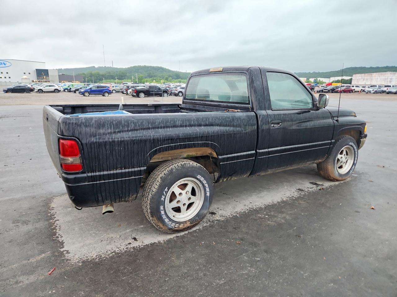 1997 Dodge Ram 1500 Black vin: 1B7HC16Z8VS311242