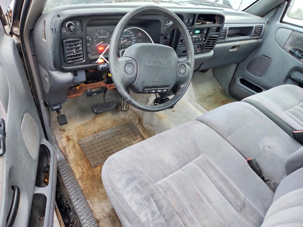 1997 Dodge Ram 1500 Black vin: 1B7HC16Z8VS311242
