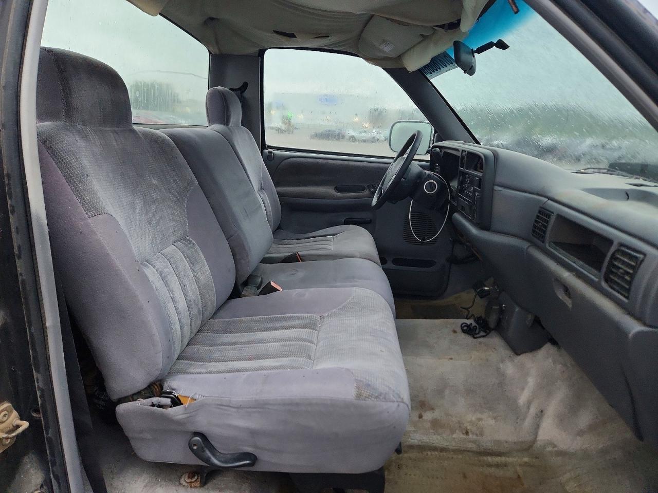 1997 Dodge Ram 1500 Black vin: 1B7HC16Z8VS311242