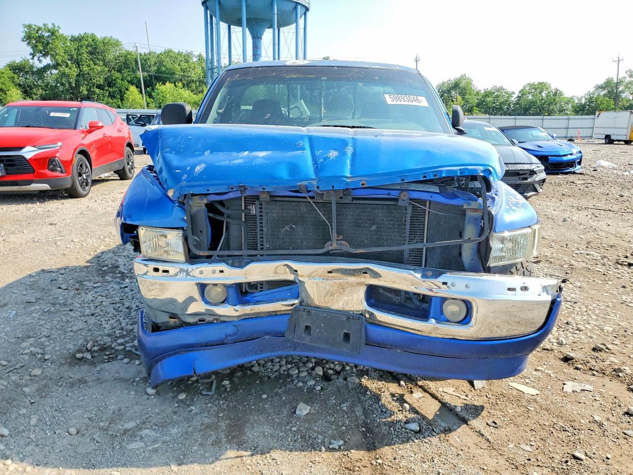 1996 Dodge Ram 1500 Blue vin: 1B7HC16ZXTS687955
