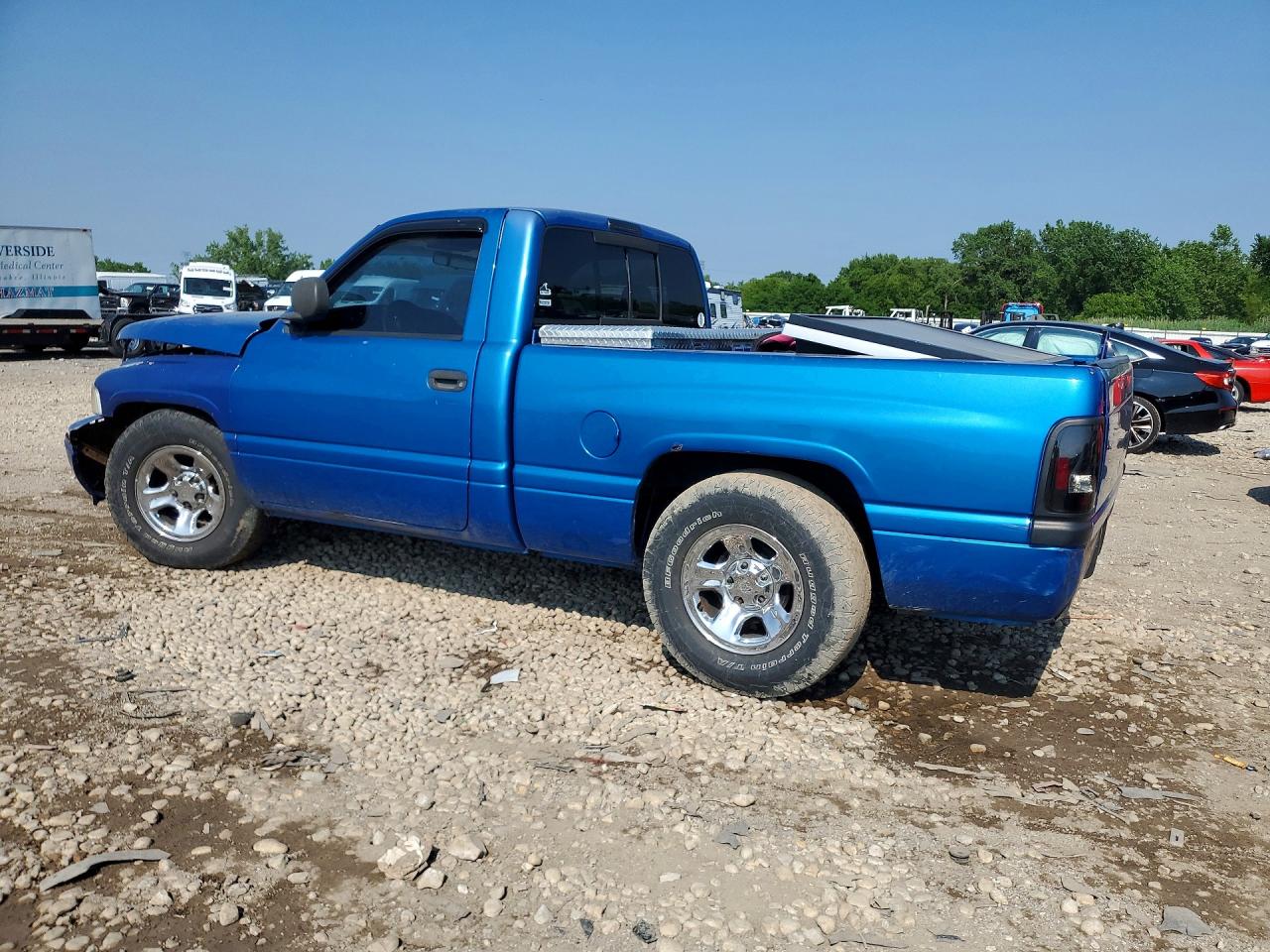 1996 Dodge Ram 1500 Blue vin: 1B7HC16ZXTS687955