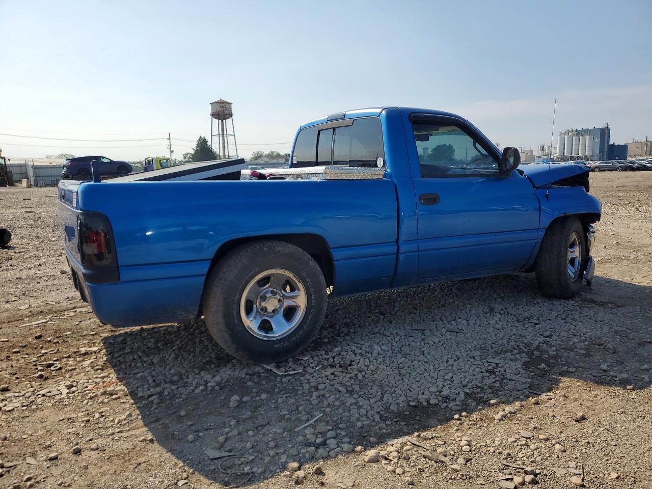 1996 Dodge Ram 1500 Blue vin: 1B7HC16ZXTS687955