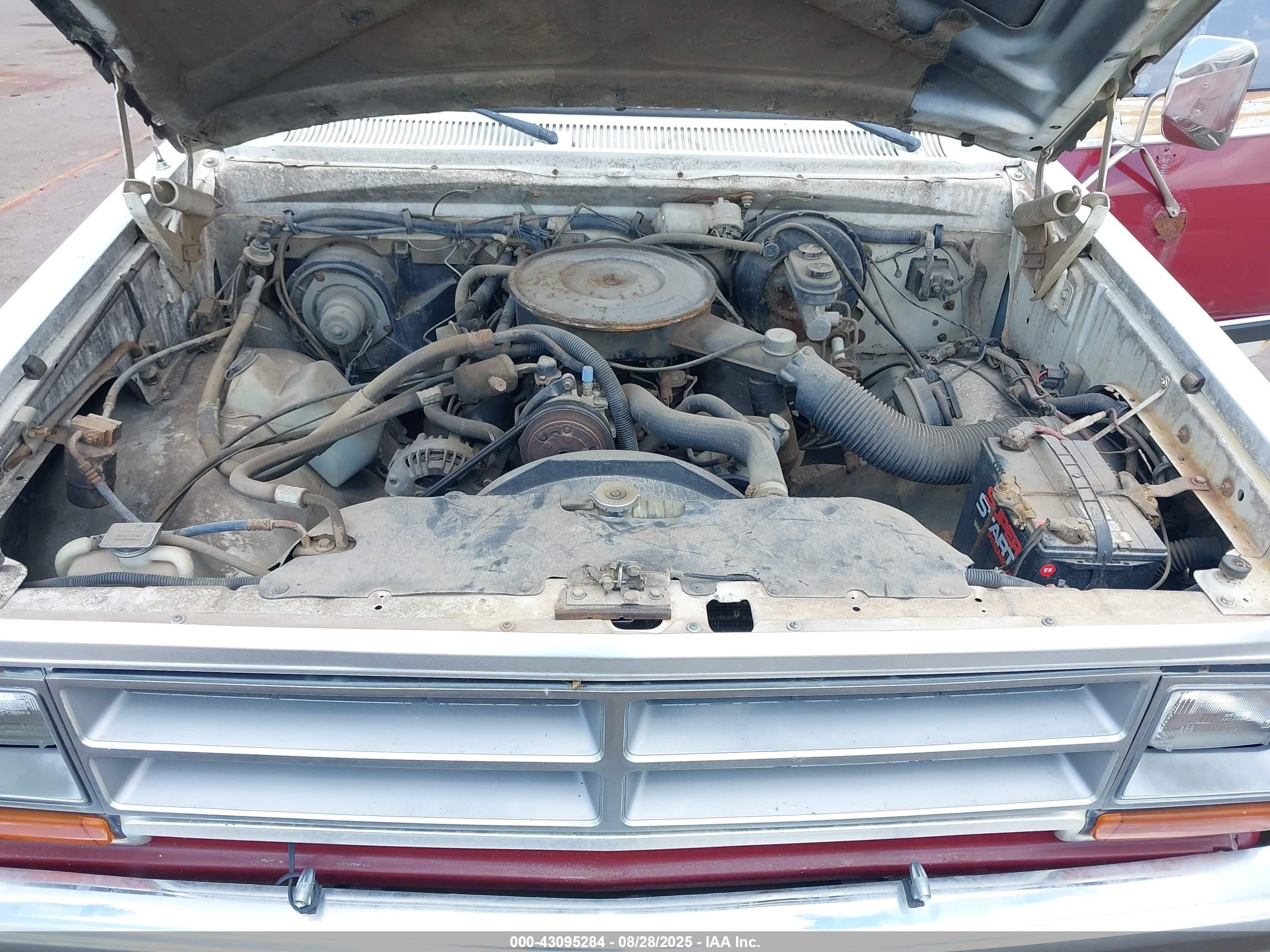 1986 Dodge D-series D150 Red vin: 1B7HD14T2GS100116