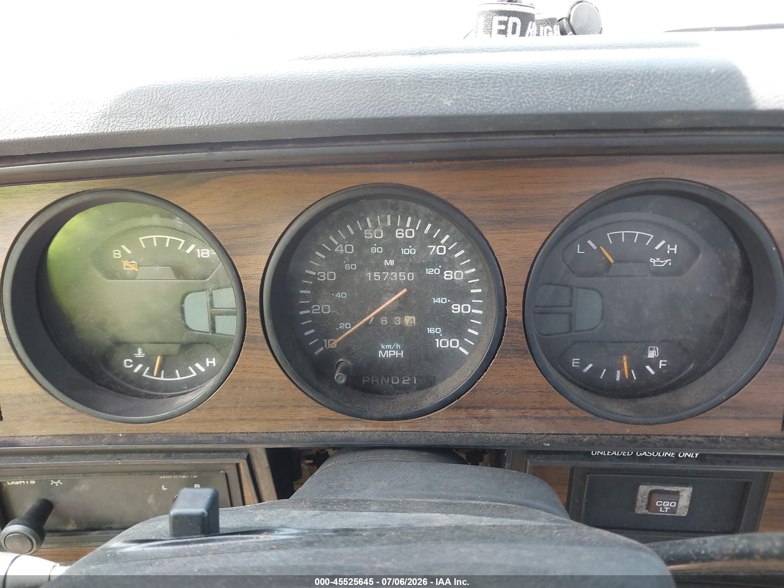 1993 Dodge D-series D150 Black vin: 1B7HE16Y3PS167958