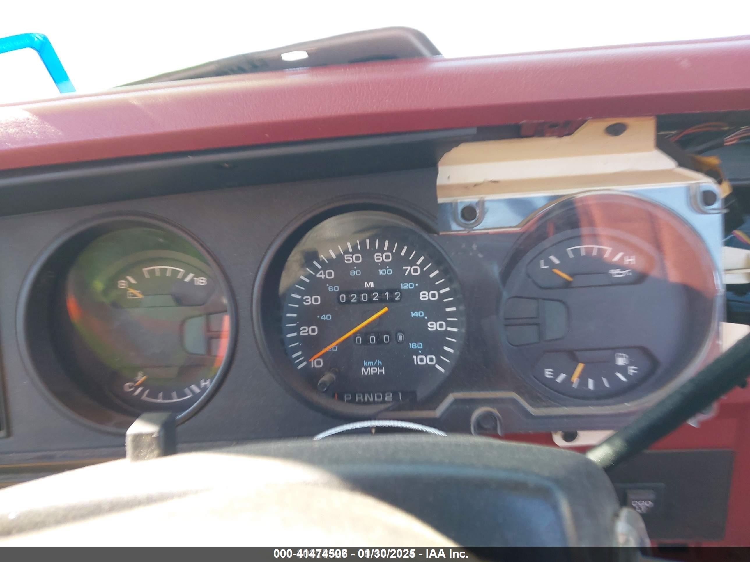 1991 Dodge D-series D150 vin: 1B7HE16Y4MS238533