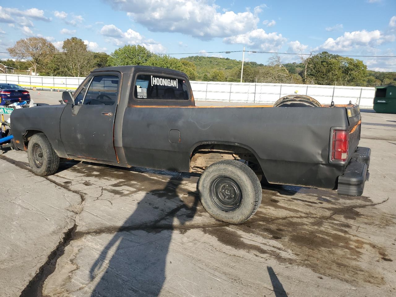 1993 Dodge D-series D150 Charcoal vin: 1B7HE16Y7PS238661