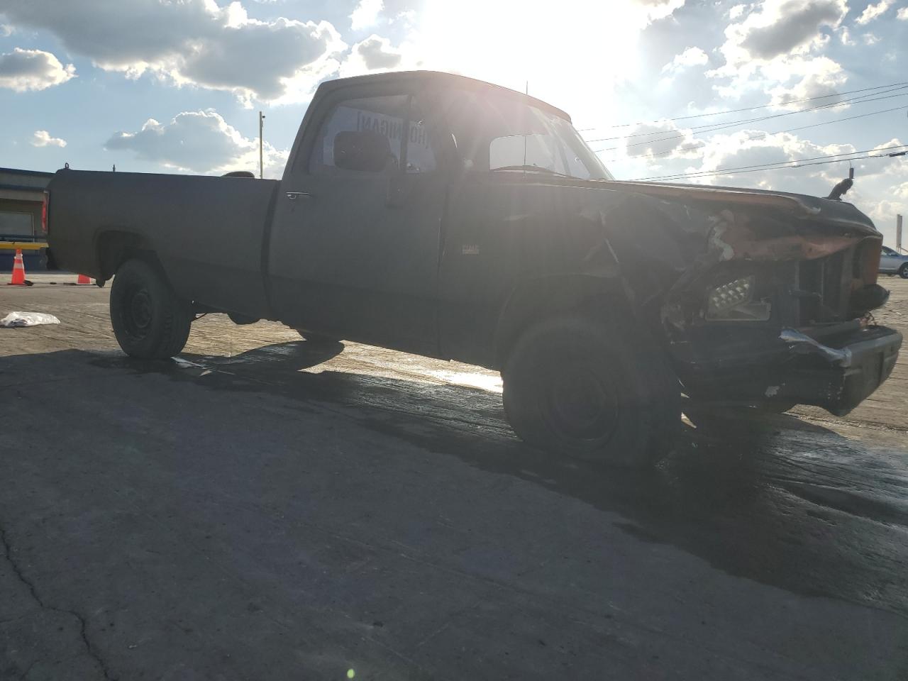 1993 Dodge D-series D150 Charcoal vin: 1B7HE16Y7PS238661
