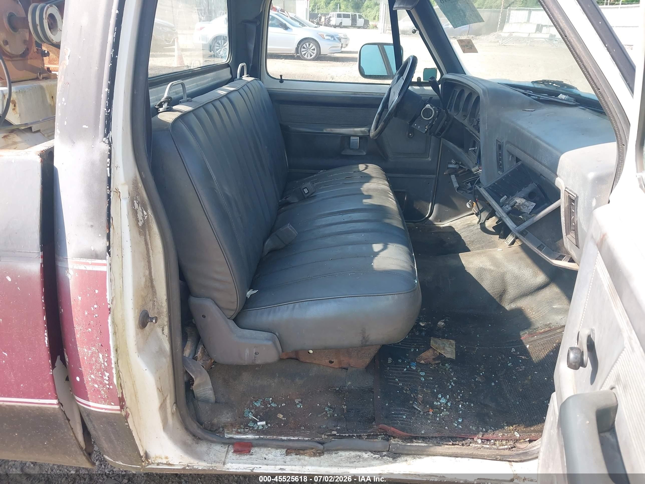 1991 Dodge D-series D150 Black vin: 1B7HE16Y8MS355340