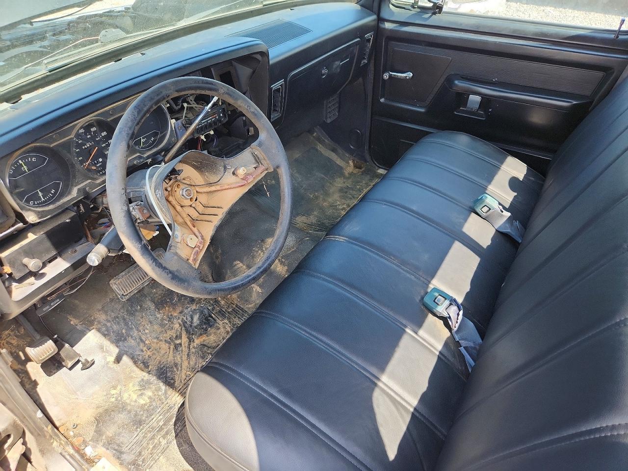 1989 Dodge D-series D200 Black vin: 1B7HE26Z7KS202783