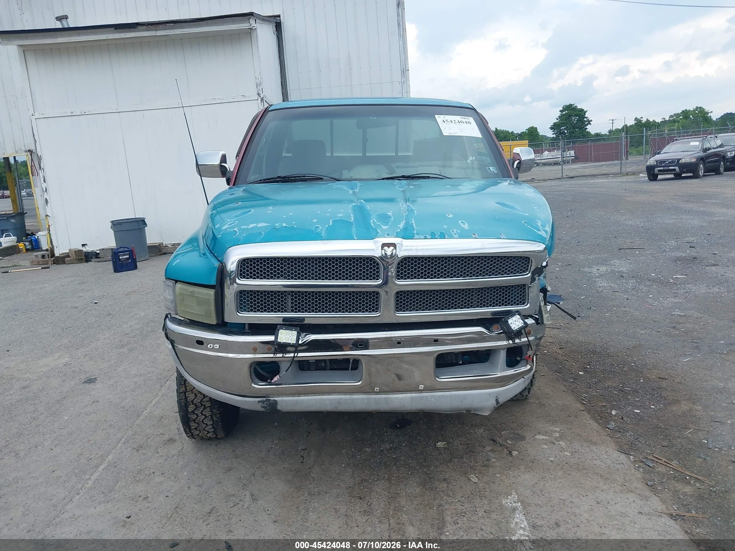 1997 Dodge Ram 1500 St Turquoise vin: 1B7HF13Y0VJ529409