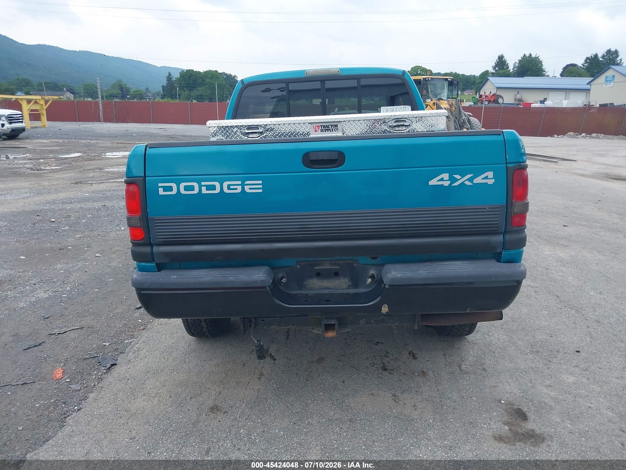 1997 Dodge Ram 1500 St Turquoise vin: 1B7HF13Y0VJ529409