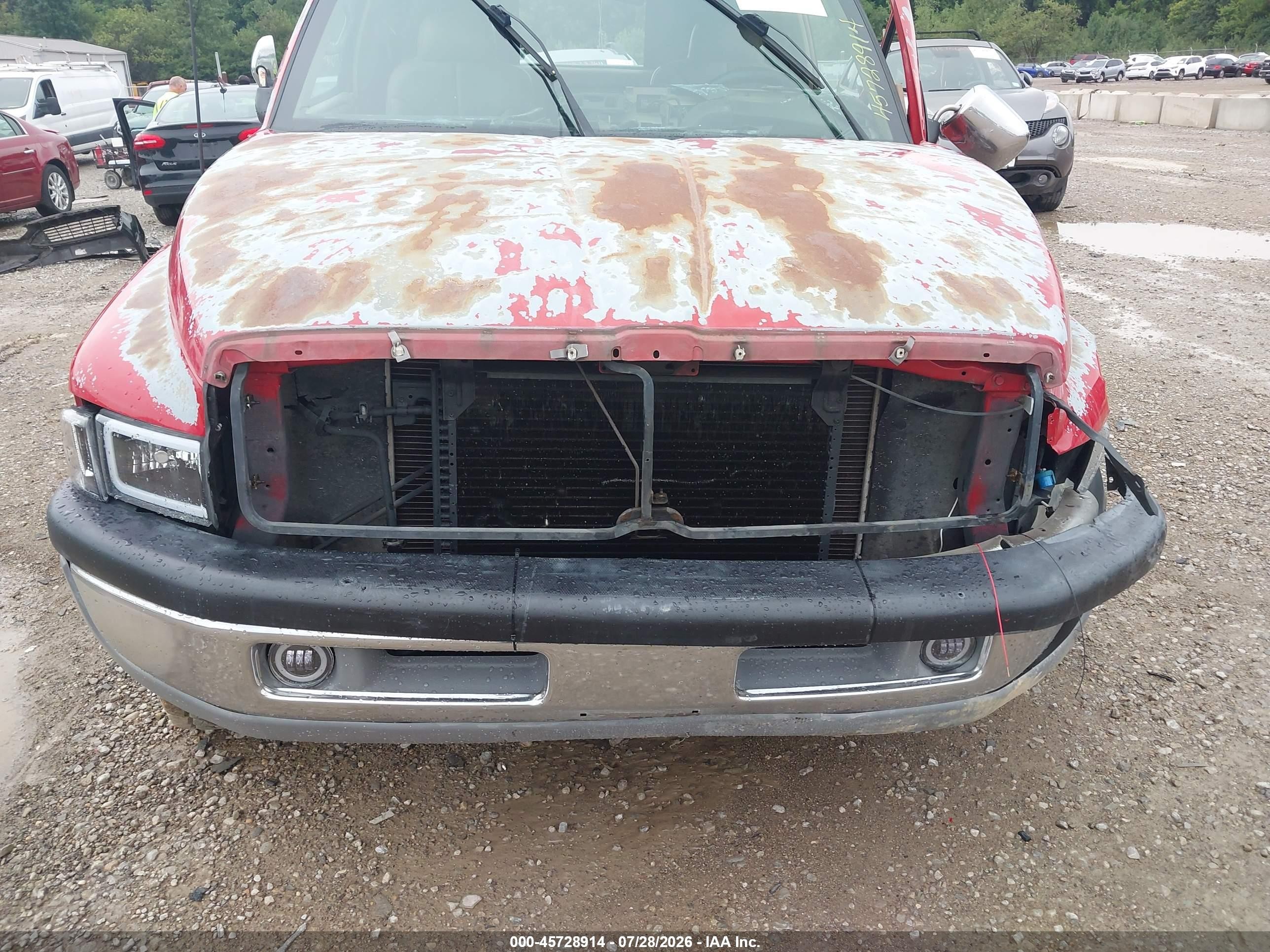 1997 Dodge Ram 1500 St Red vin: 1B7HF13Y0VJ573877