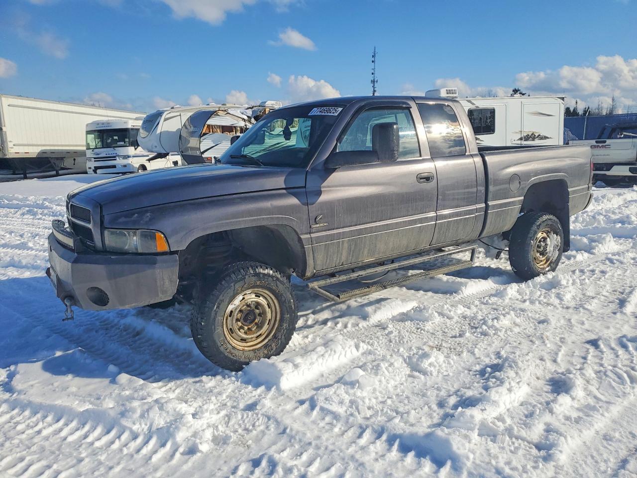 2001 Dodge Ram 2500 Gray vin: 1B7HF13Y11J570982