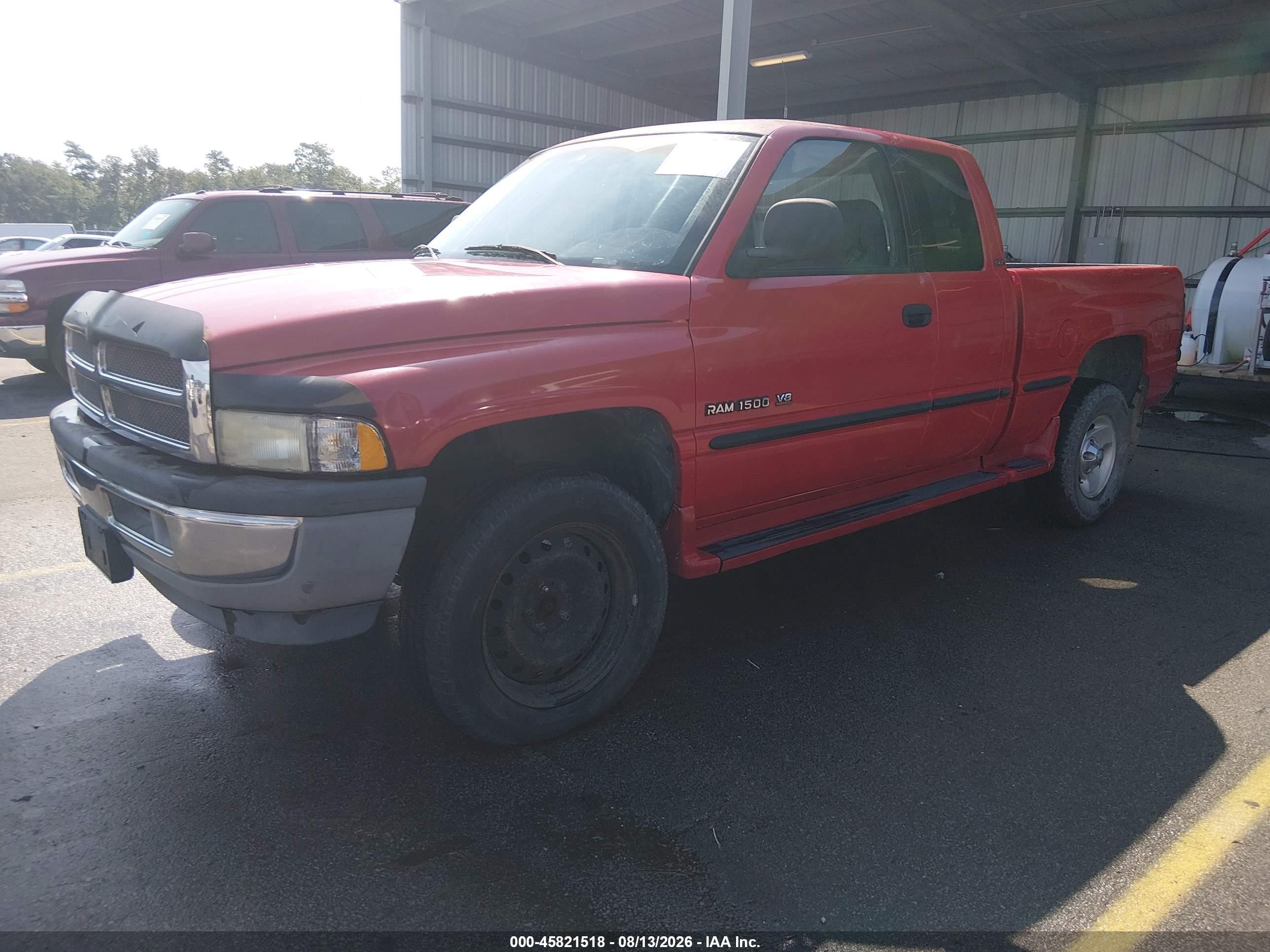 1999 Dodge Ram 1500 St Red vin: 1B7HF13Y2XJ591705