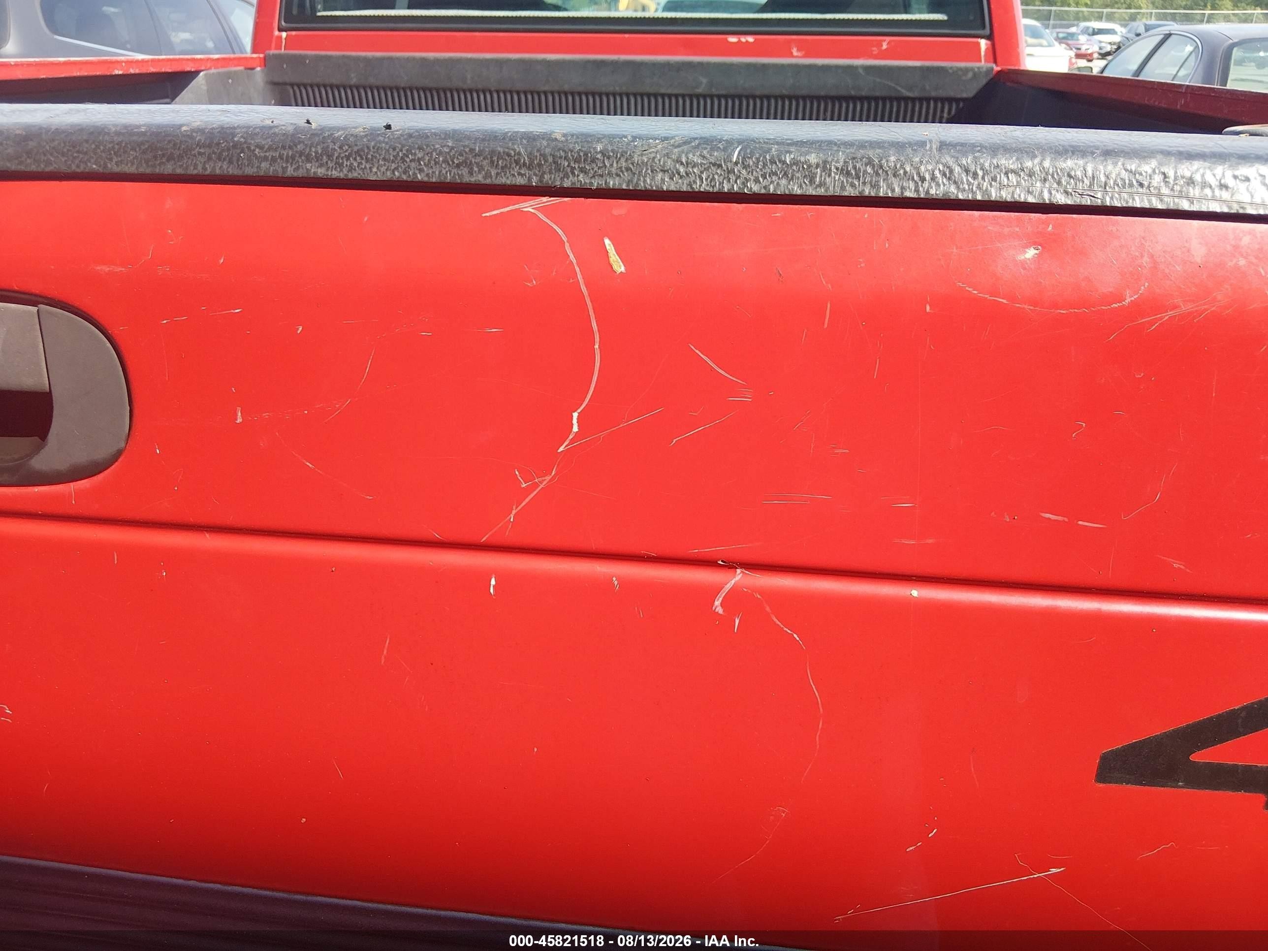 1999 Dodge Ram 1500 St Red vin: 1B7HF13Y2XJ591705