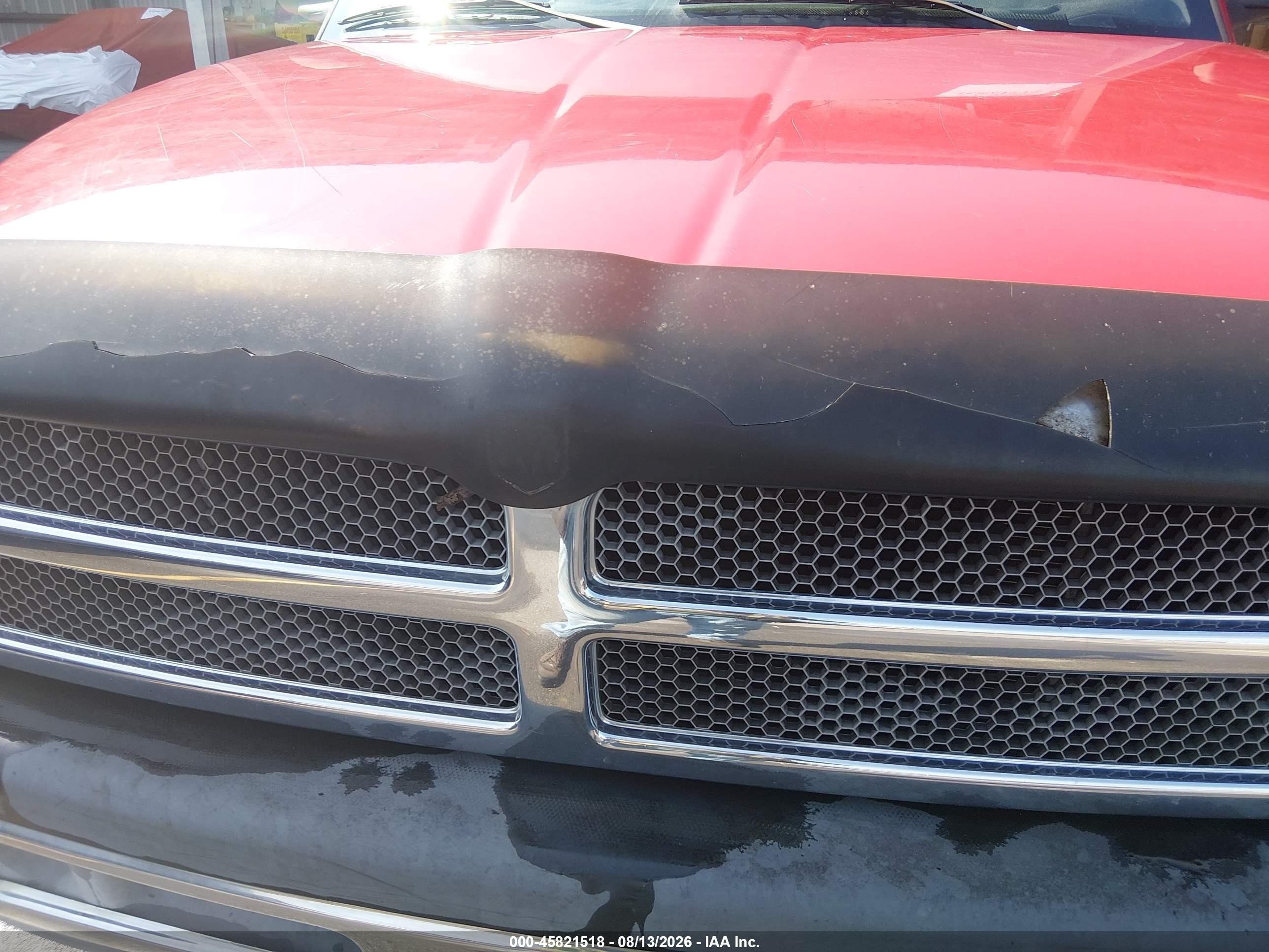 1999 Dodge Ram 1500 St Red vin: 1B7HF13Y2XJ591705