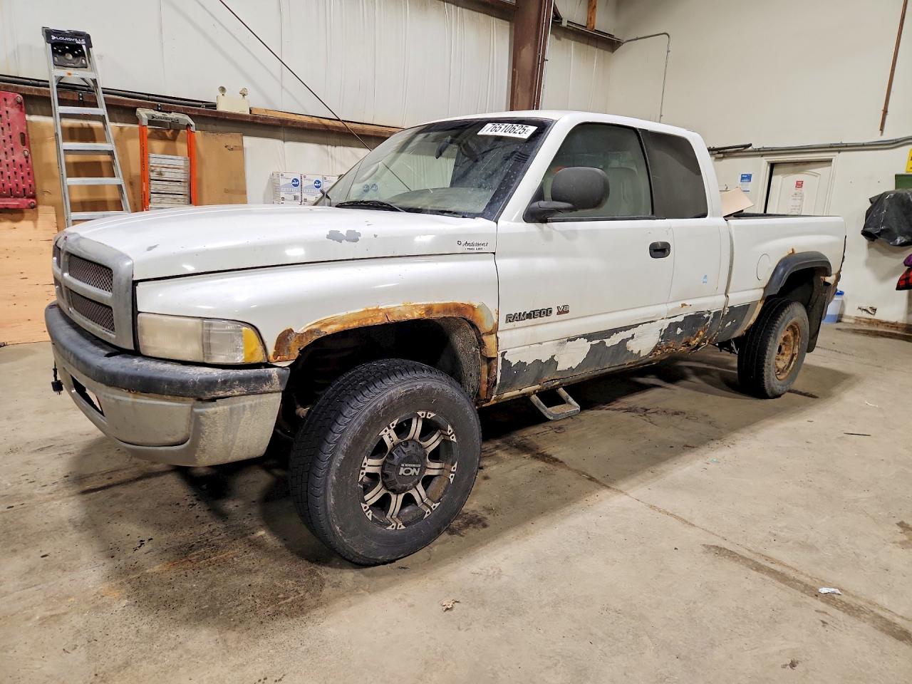 2001 Dodge Ram 1500 White vin: 1B7HF13Y71J272291