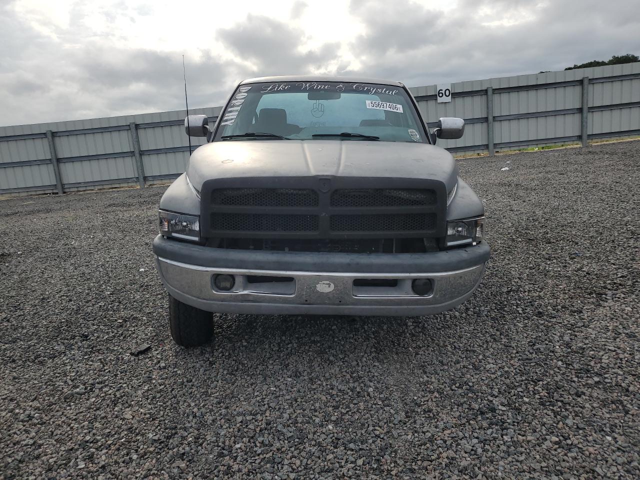 1997 Dodge 1500 Gray vin: 1B7HF13Y7VJ609032
