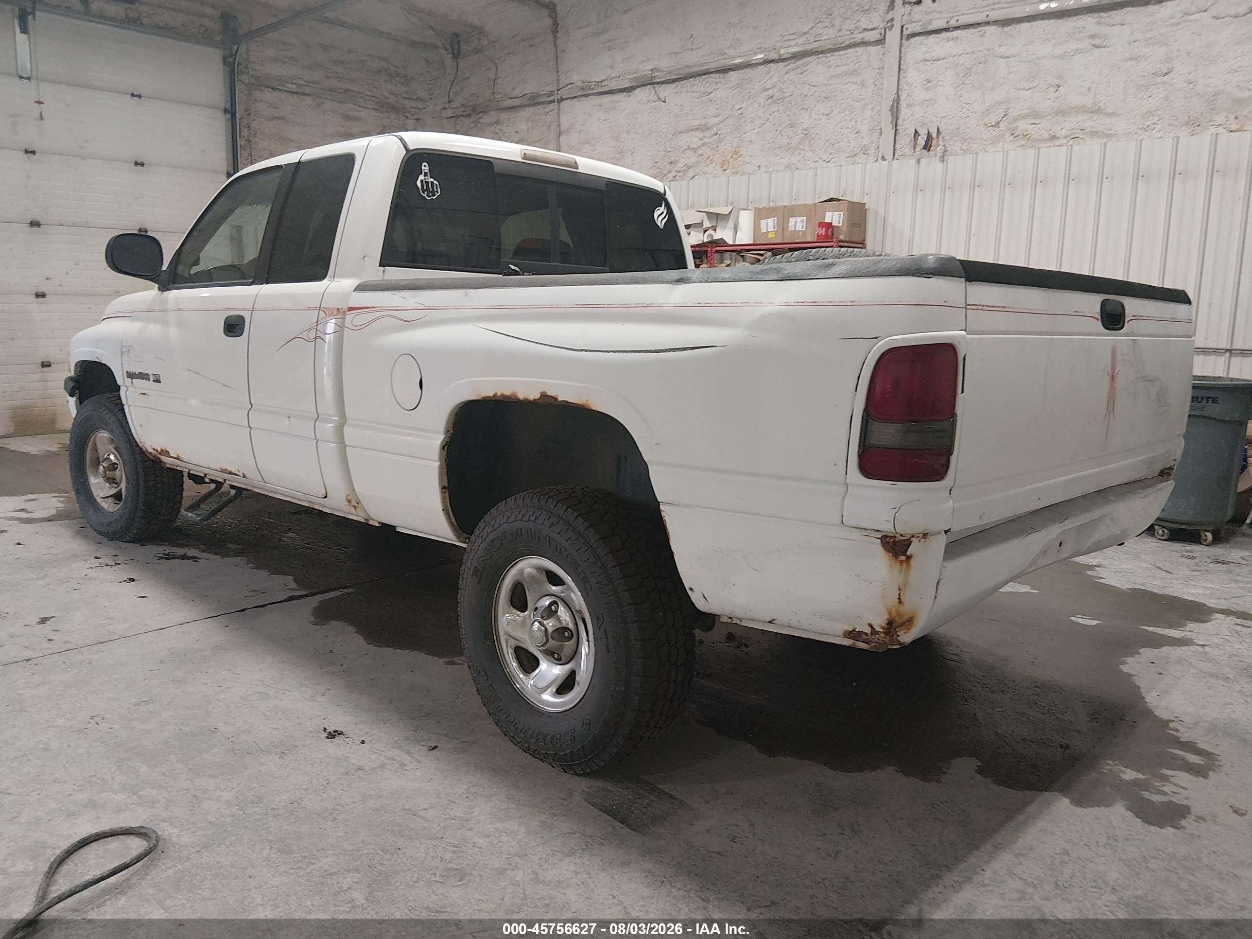 1998 Dodge Ram 1500 St White vin: 1B7HF13Z0WJ206763