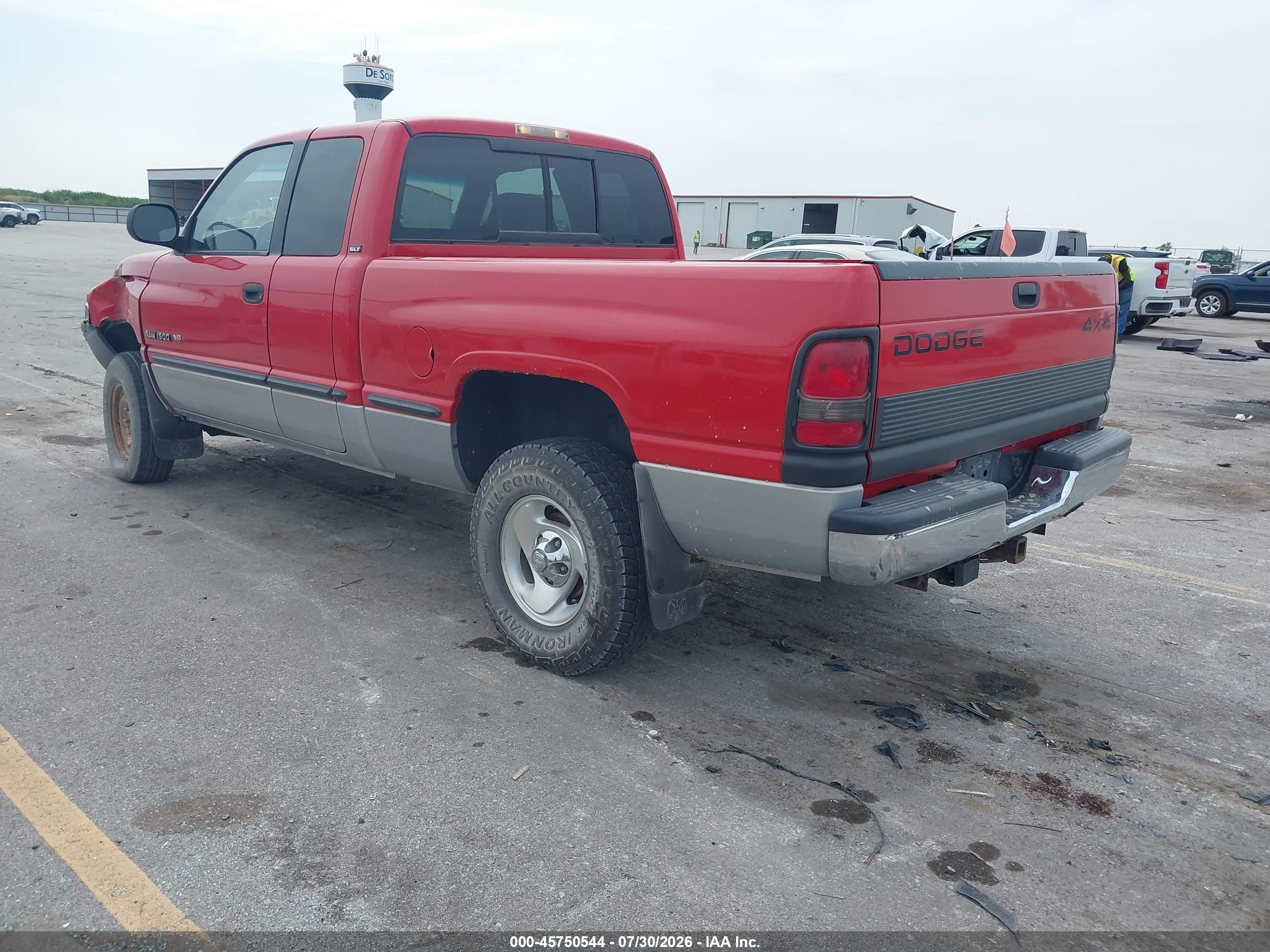 1999 Dodge Ram 1500 St Red vin: 1B7HF13Z1XJ642457