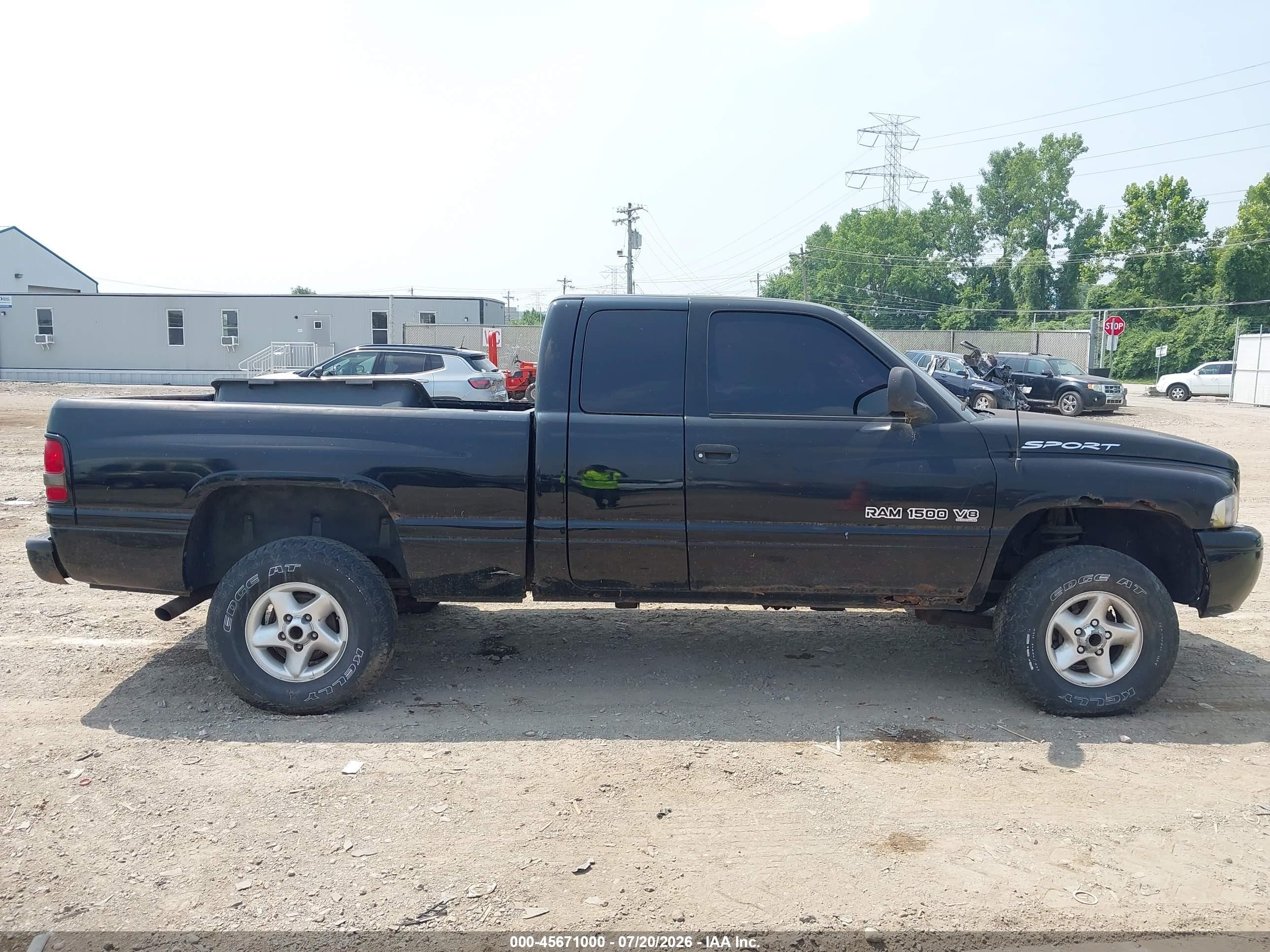 2001 Dodge Ram 1500 St Dark Blue vin: 1B7HF13Z21J231186