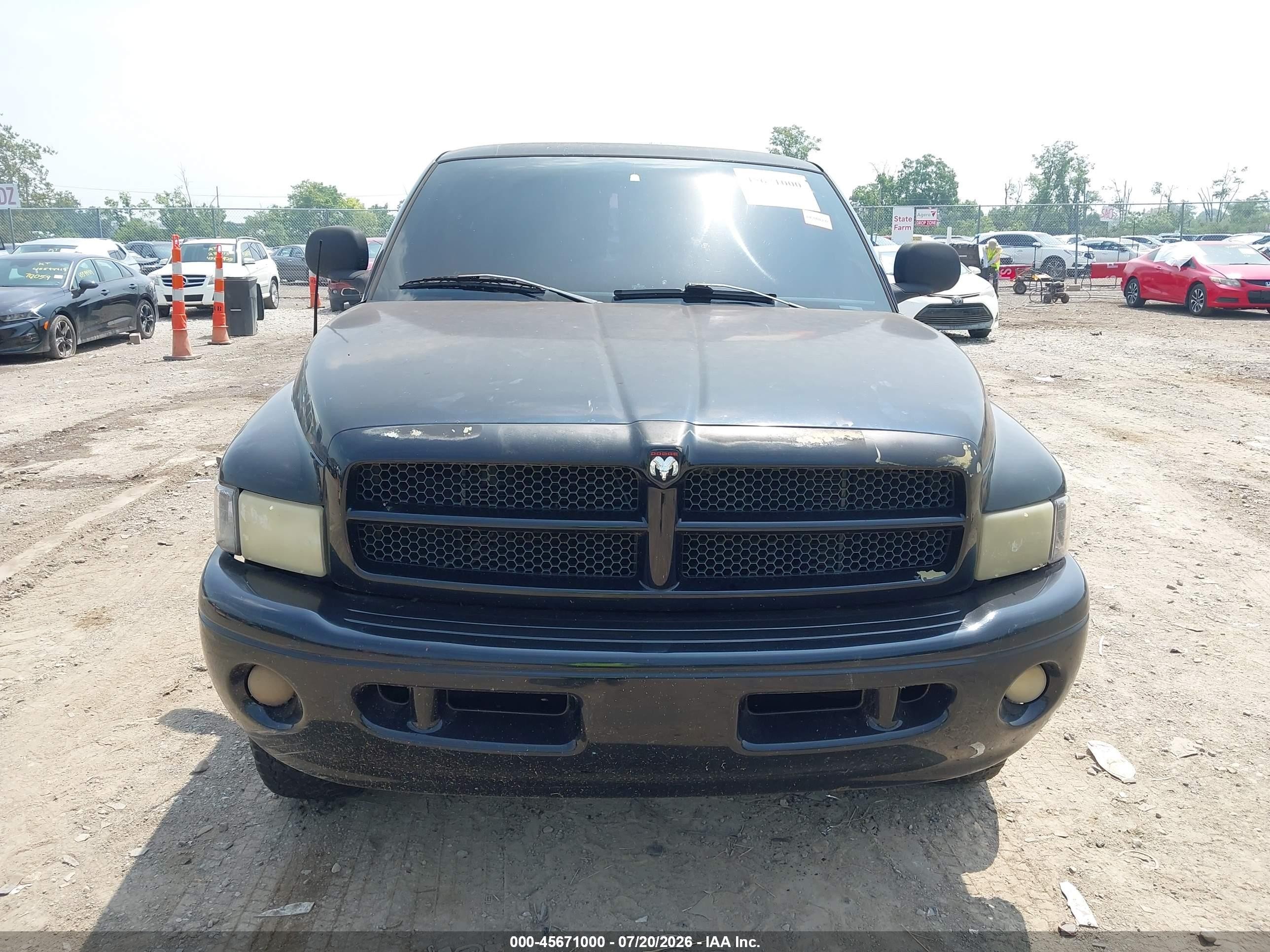 2001 Dodge Ram 1500 St Dark Blue vin: 1B7HF13Z21J231186