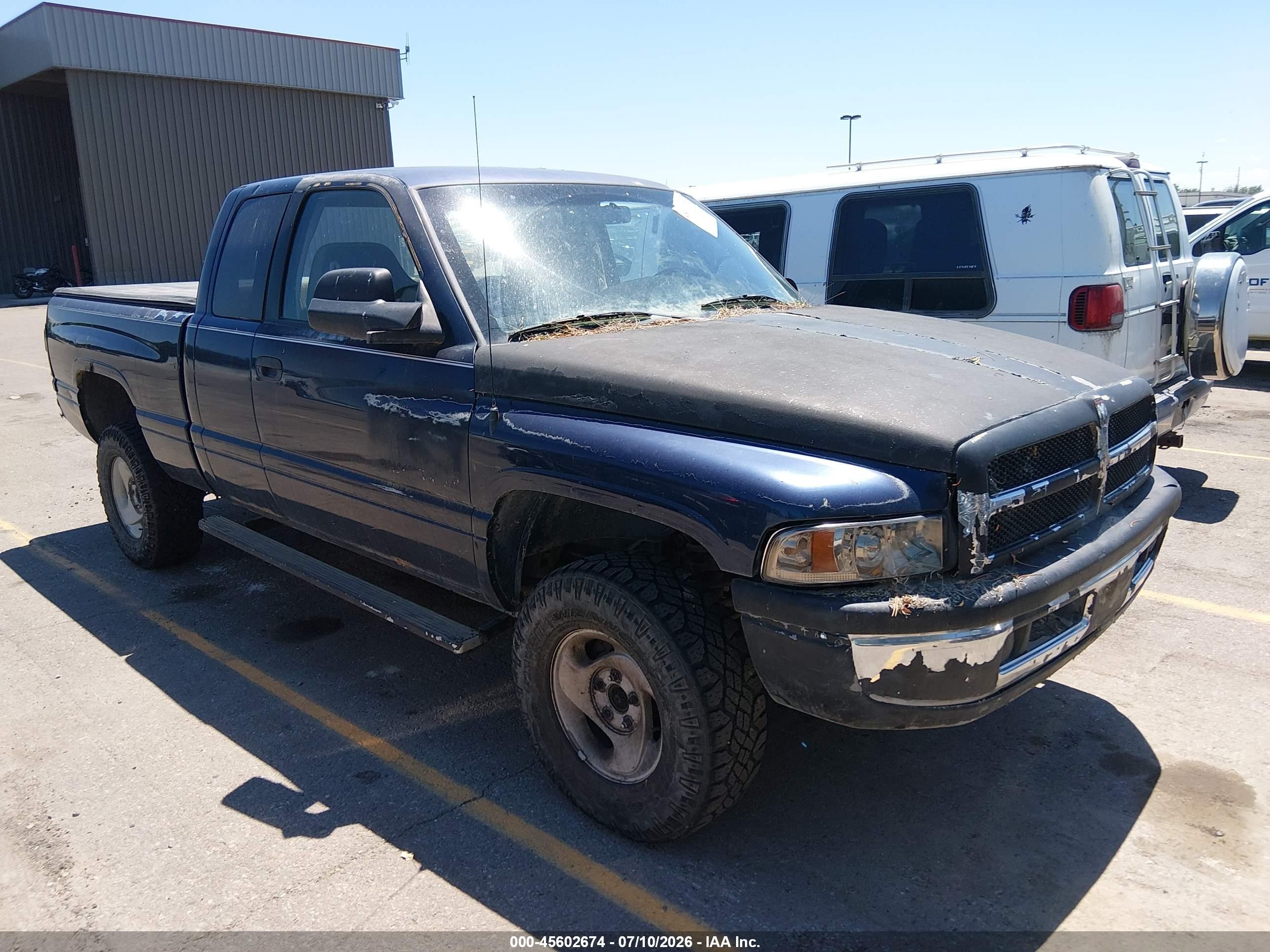 2001 Dodge Ram 1500 St Blue vin: 1B7HF13Z21J559935
