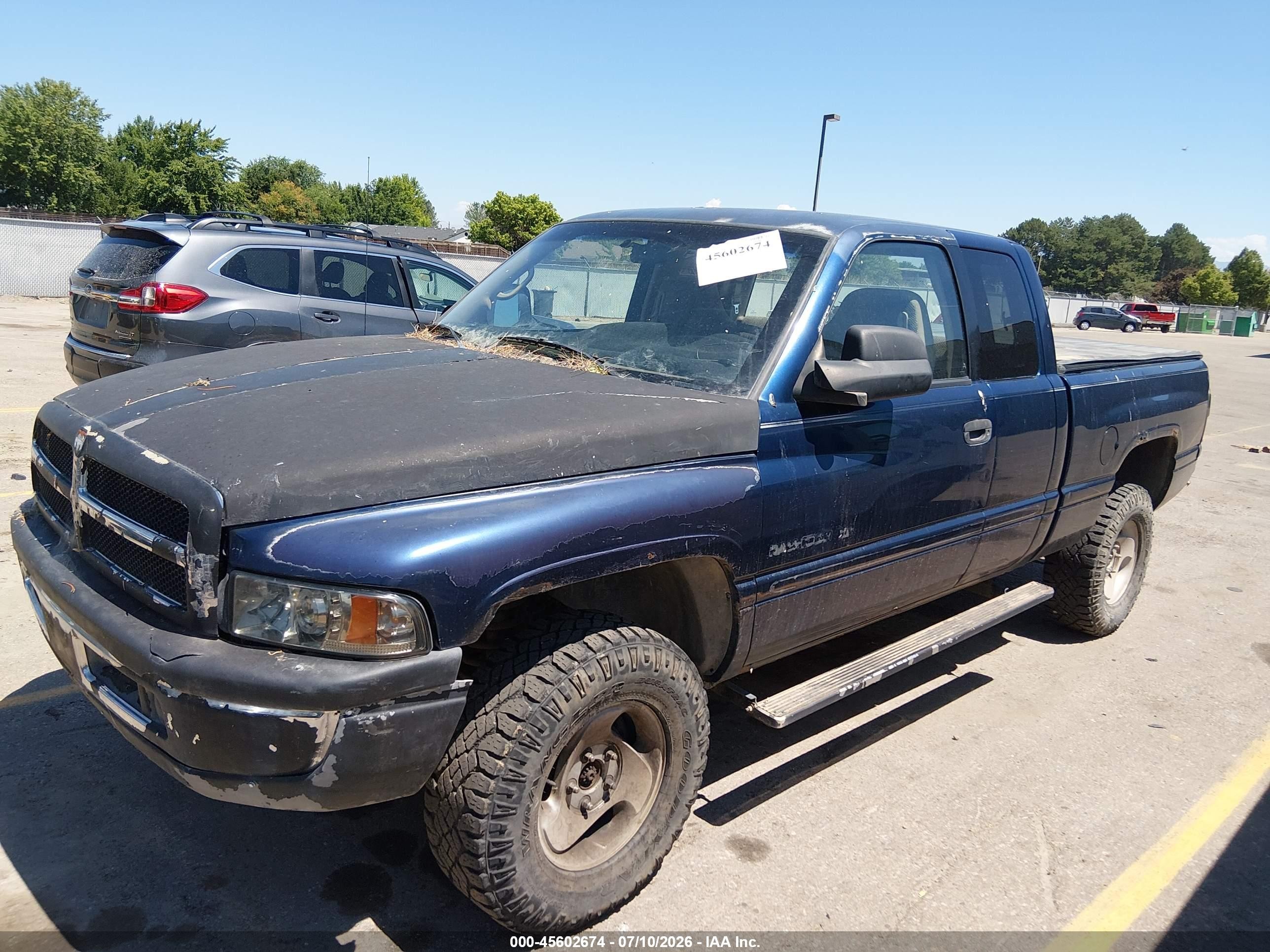 2001 Dodge Ram 1500 St Blue vin: 1B7HF13Z21J559935