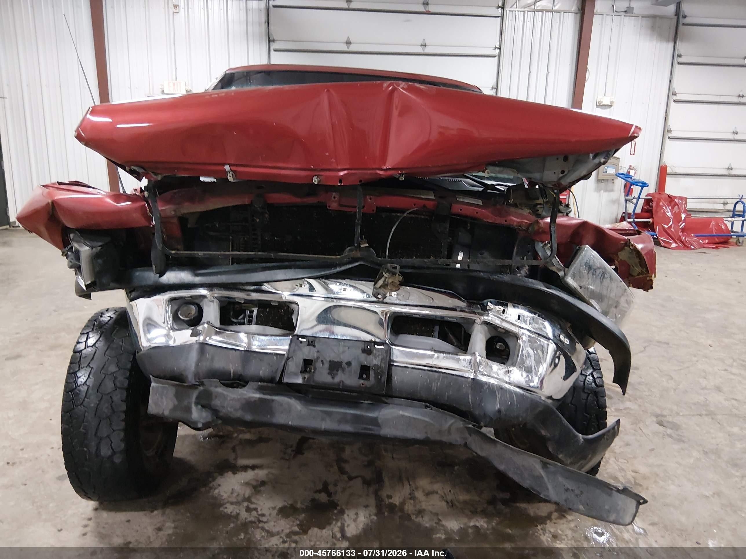 1997 Dodge Ram 1500 St Red vin: 1B7HF13Z2VJ549704
