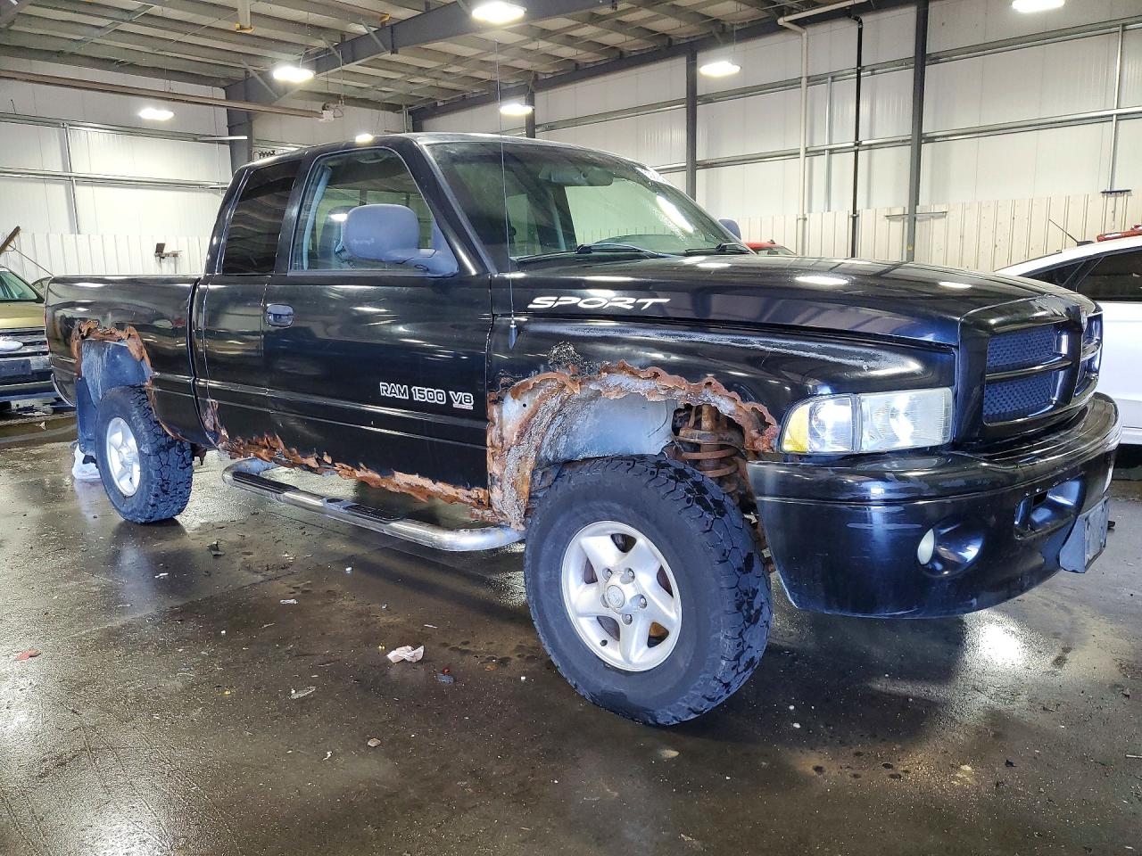 2001 Dodge Ram 1500 Black vin: 1B7HF13Z31J190101