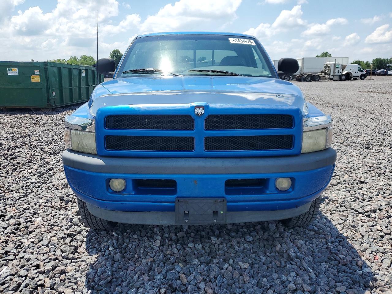 1998 Dodge Ram 1500 Blue vin: 1B7HF13Z3WJ168476