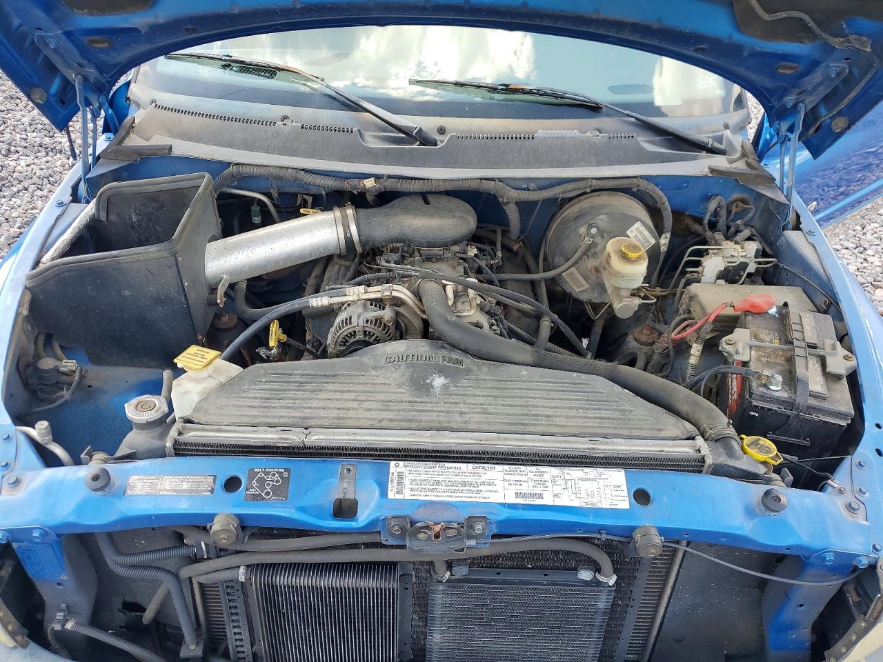1998 Dodge Ram 1500 Blue vin: 1B7HF13Z3WJ168476