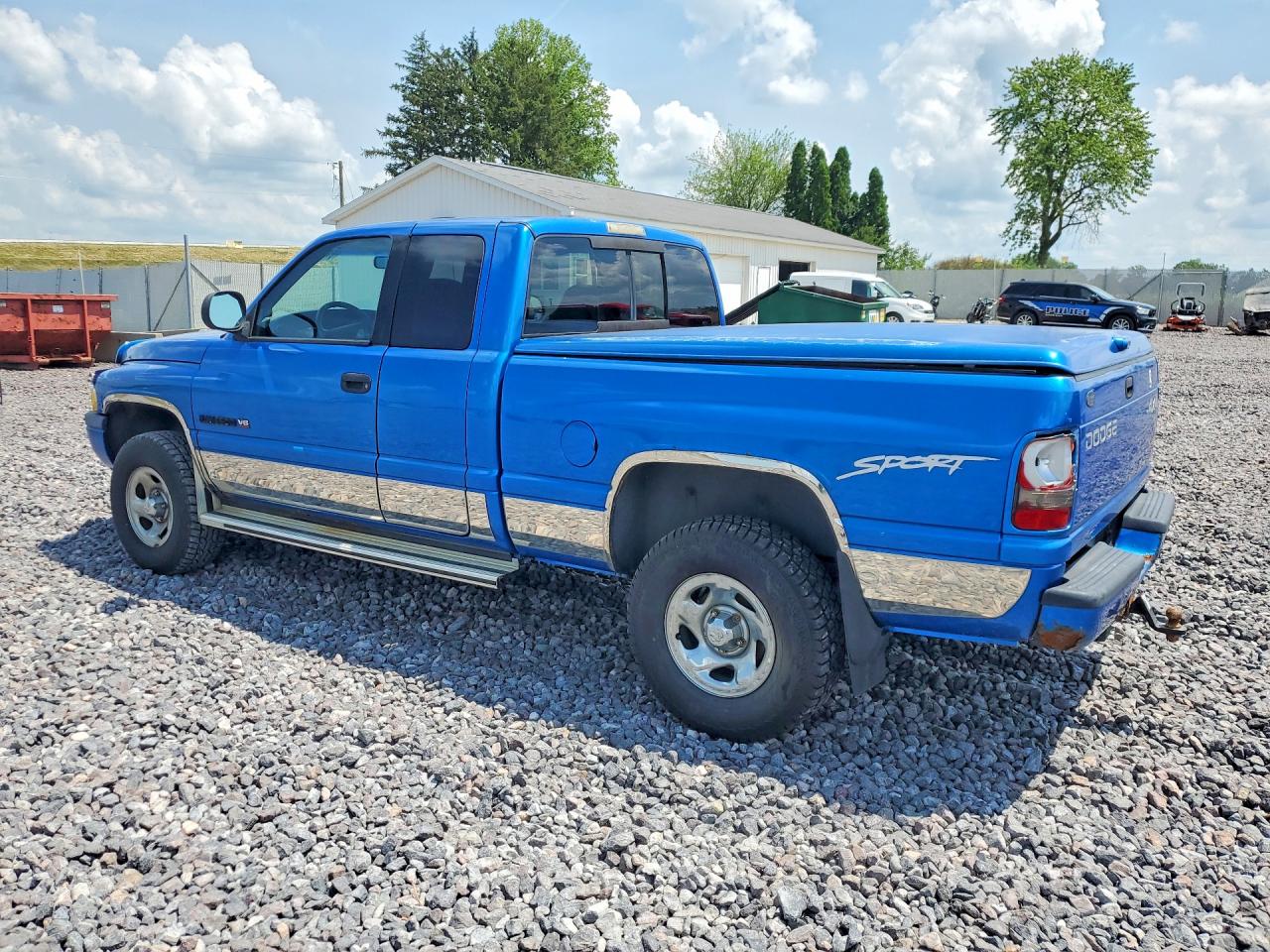 1998 Dodge Ram 1500 Blue vin: 1B7HF13Z3WJ168476