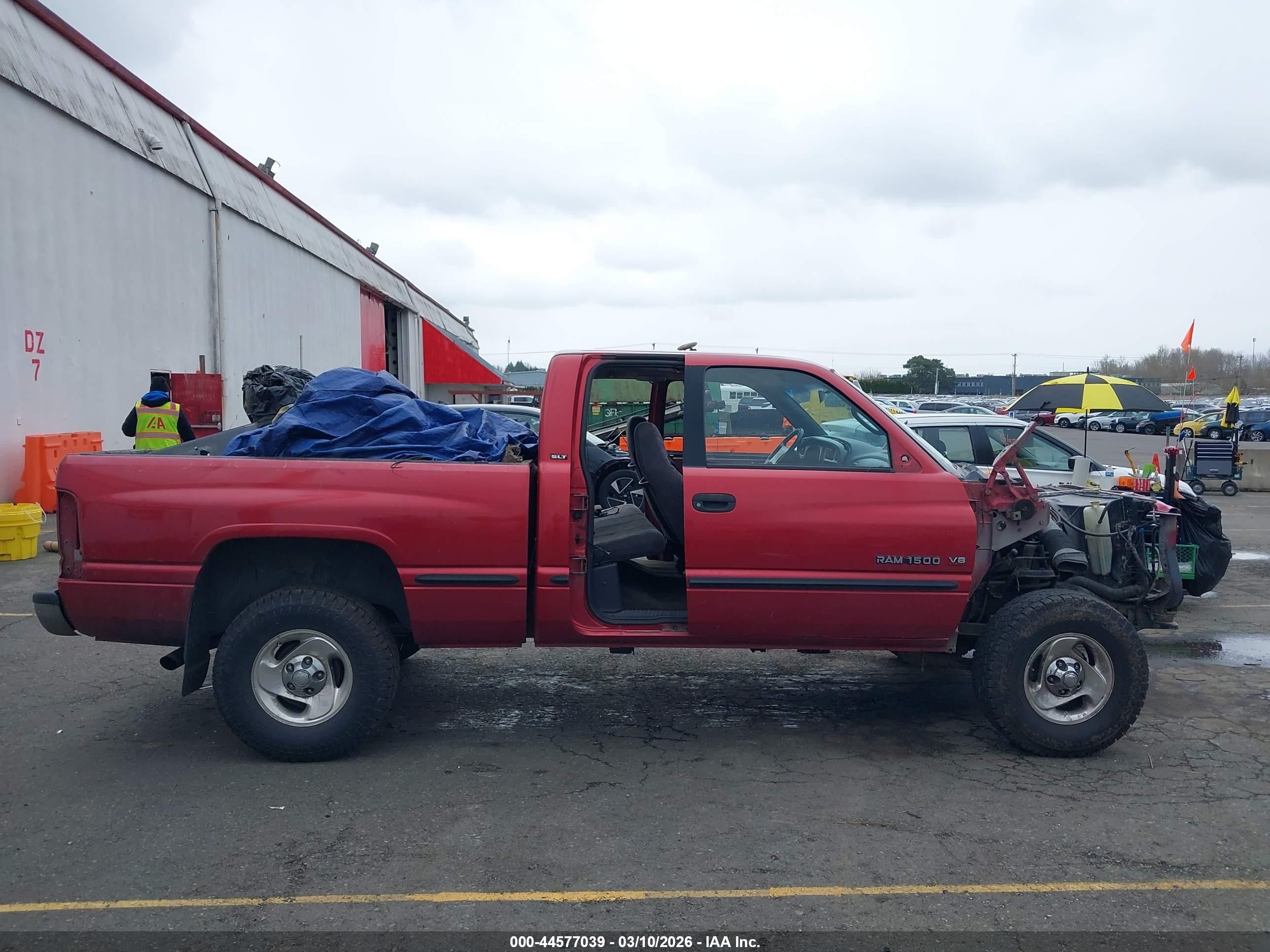 1998 Dodge Ram 1500 St Red vin: 1B7HF13Z4WJ240575
