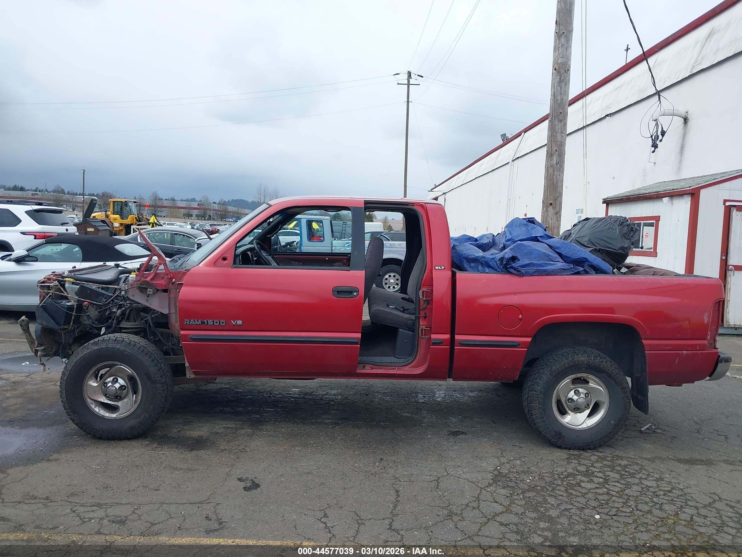 1998 Dodge Ram 1500 St Red vin: 1B7HF13Z4WJ240575