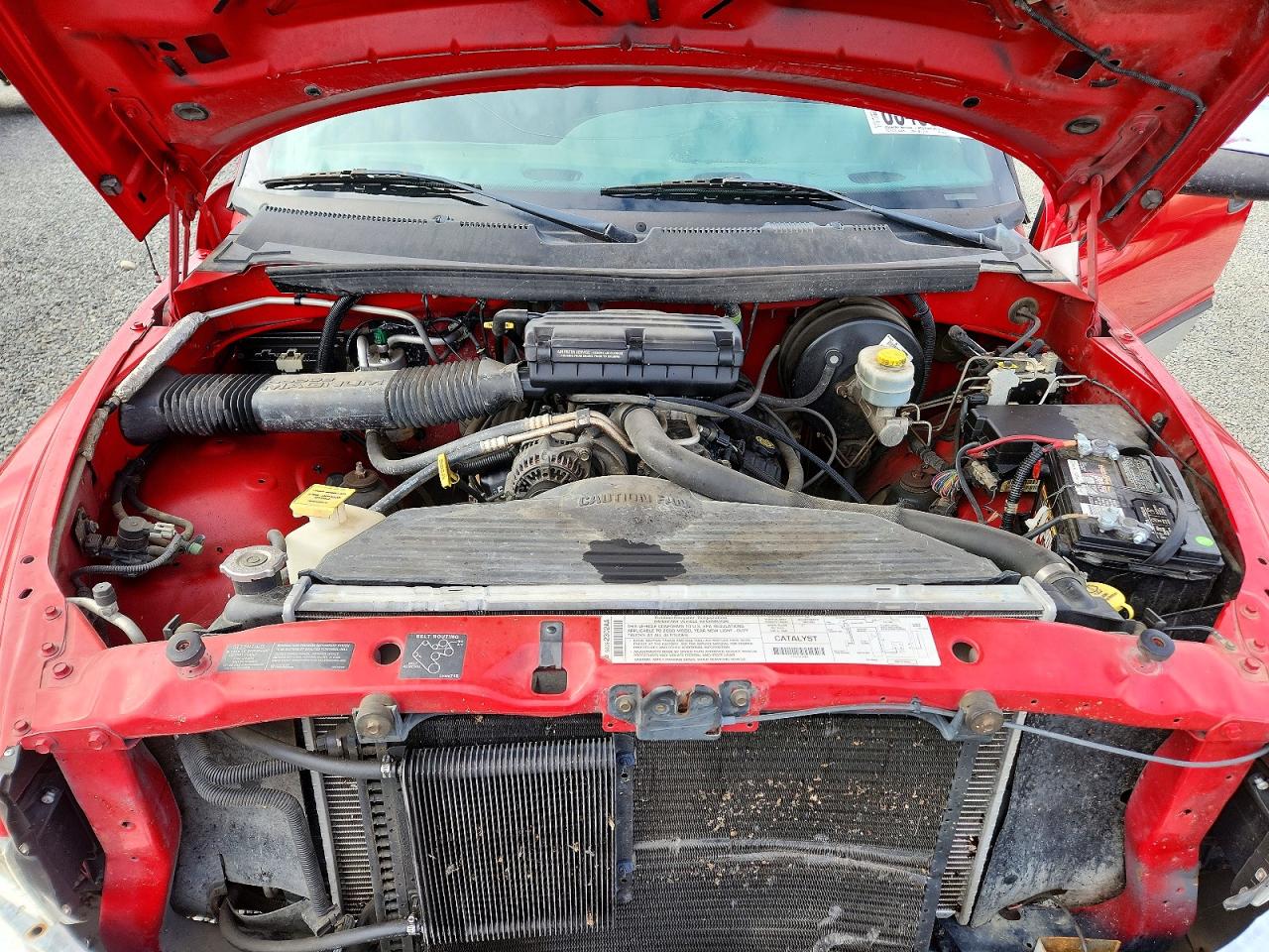 2000 Dodge Ram 1500 Red vin: 1B7HF13Z4YJ110959