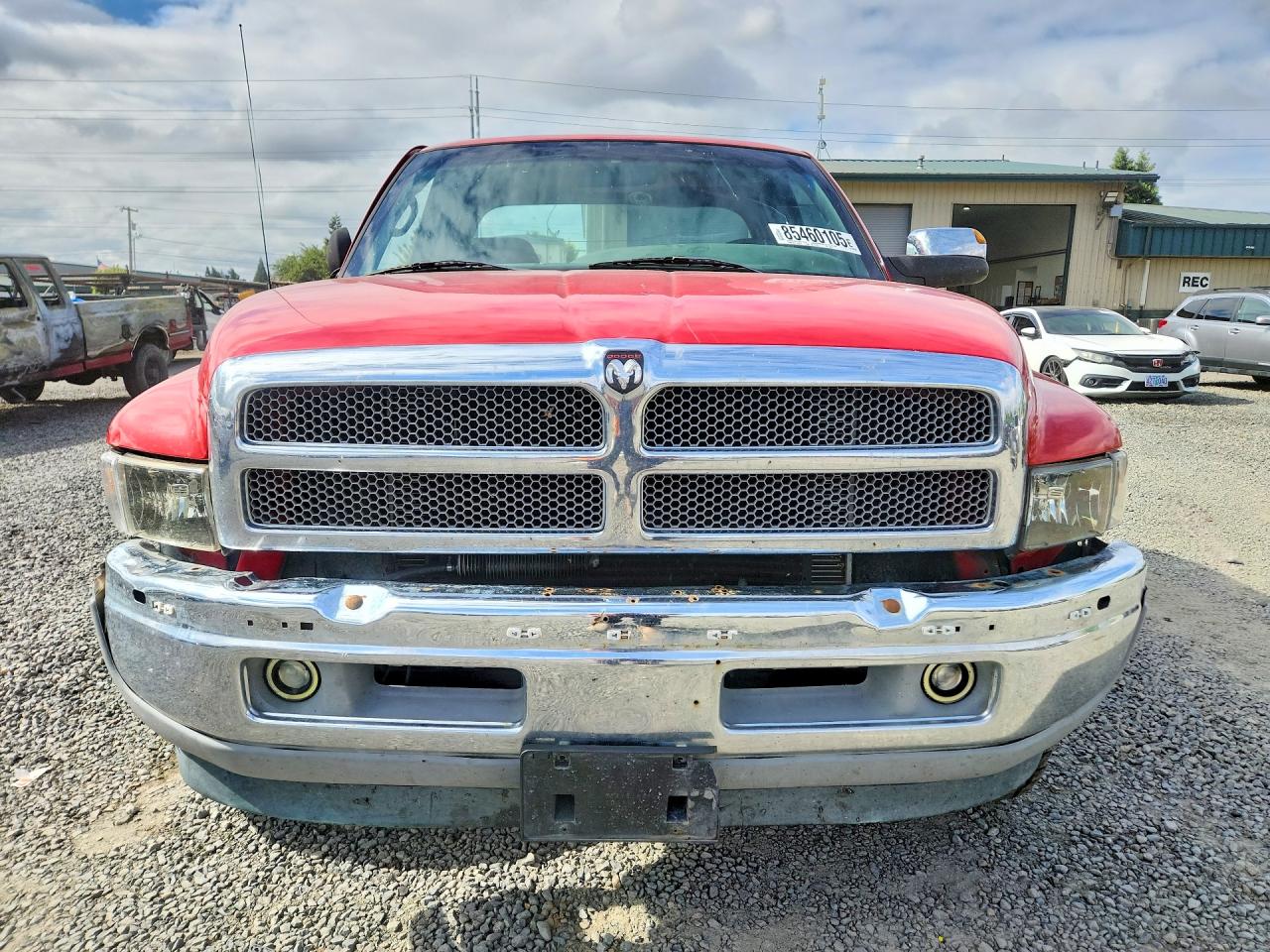 2000 Dodge Ram 1500 Red vin: 1B7HF13Z4YJ110959
