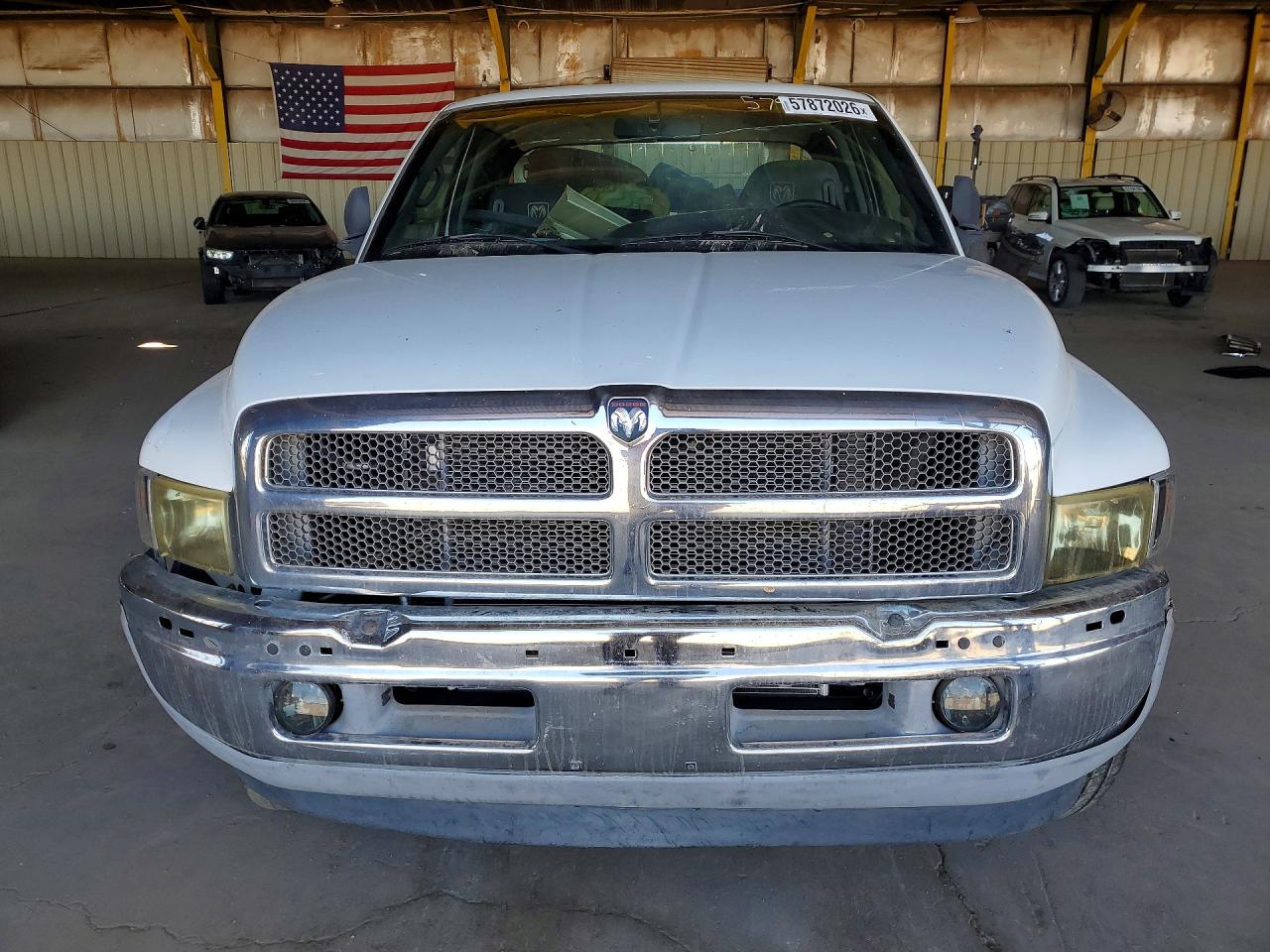 2001 Dodge Ram 1500 White vin: 1B7HF13Z51J291544
