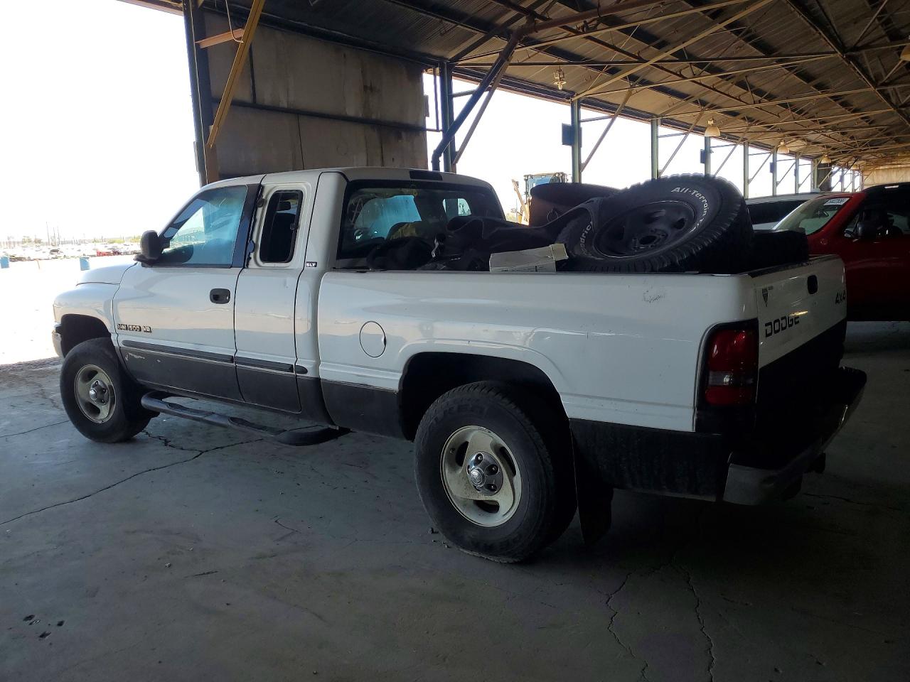2001 Dodge Ram 1500 White vin: 1B7HF13Z51J291544