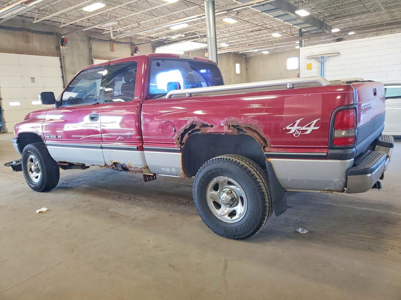 1996 Dodge Ram 1500 Red vin: 1B7HF13Z5TJ146961