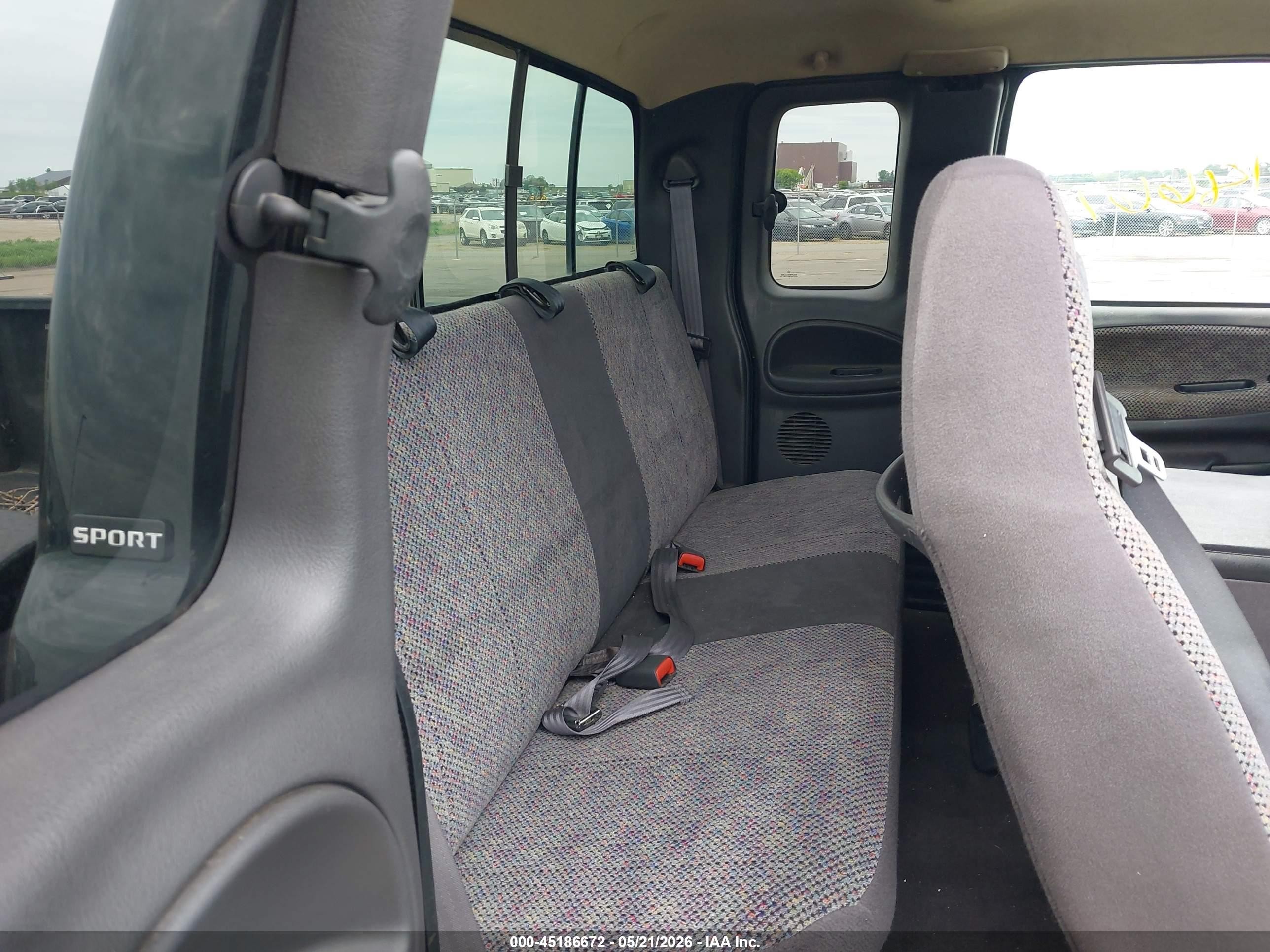 2001 Dodge Ram 1500 St Black vin: 1B7HF13Z61J586278