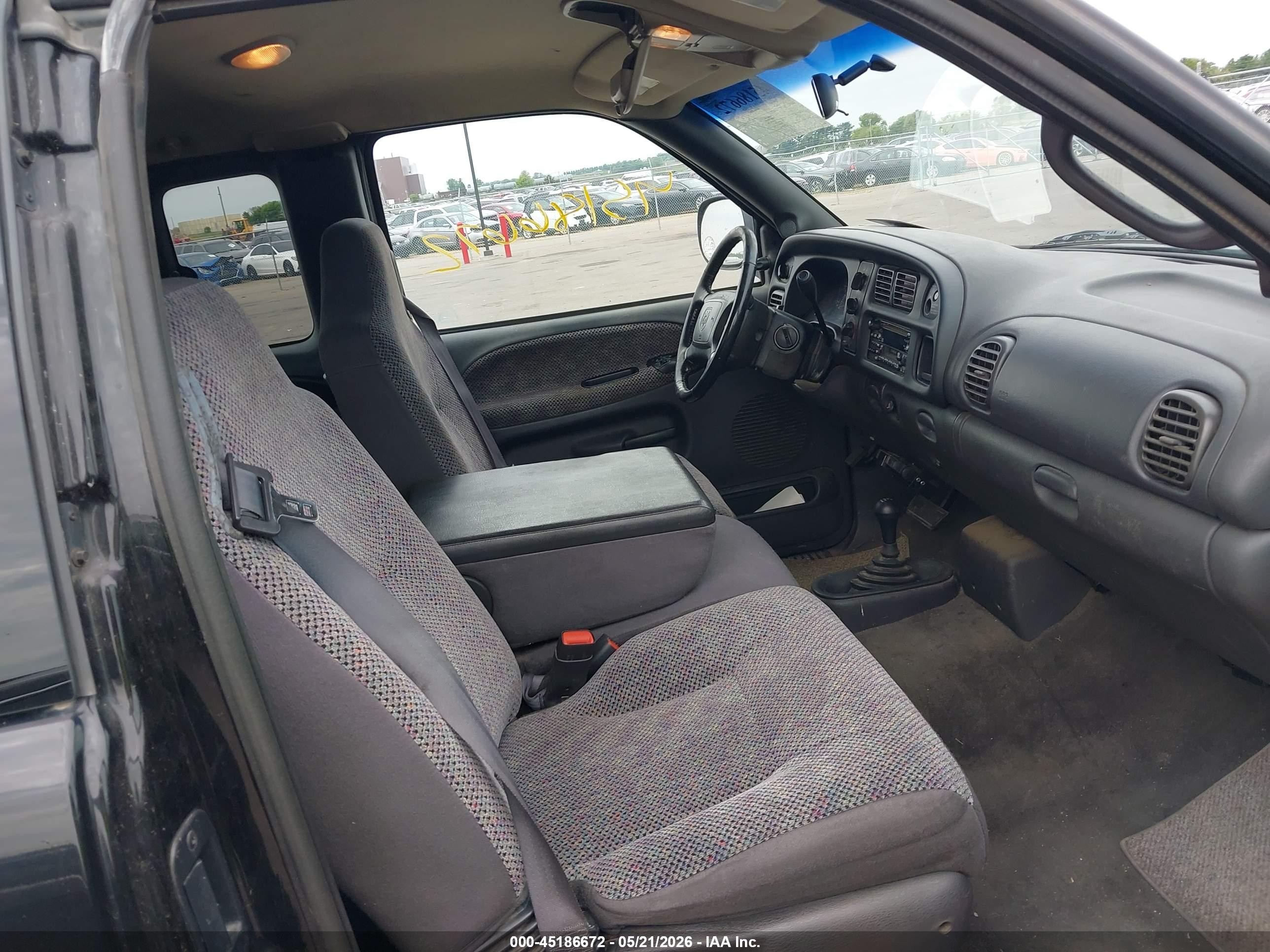 2001 Dodge Ram 1500 St Black vin: 1B7HF13Z61J586278