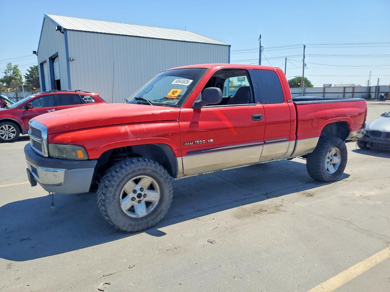 2001 Dodge Ram 1500 Red vin: 1B7HF13Z71J580893
